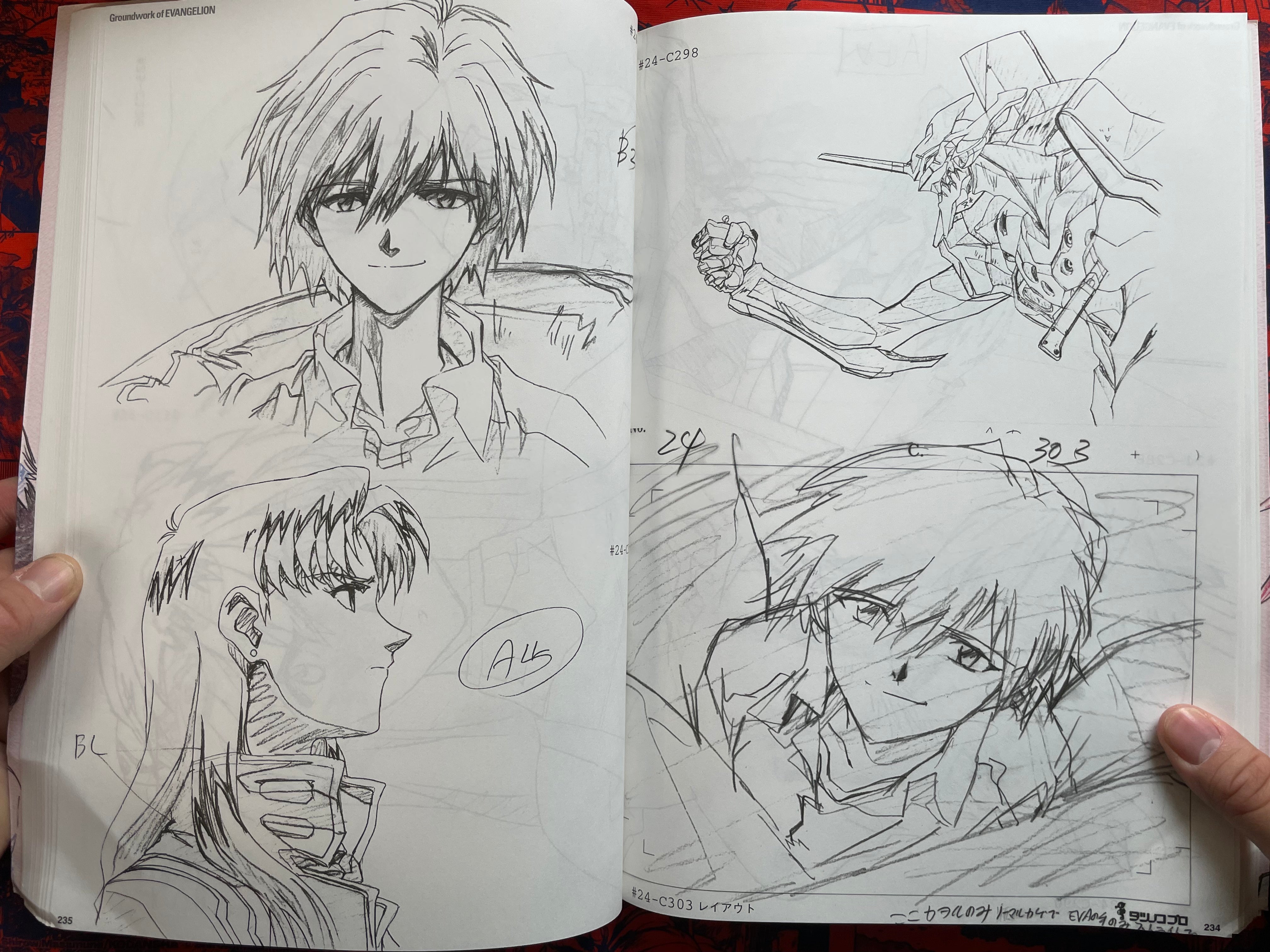 Groundwork of Evangelion 3 by Hideaki Anno (2001)