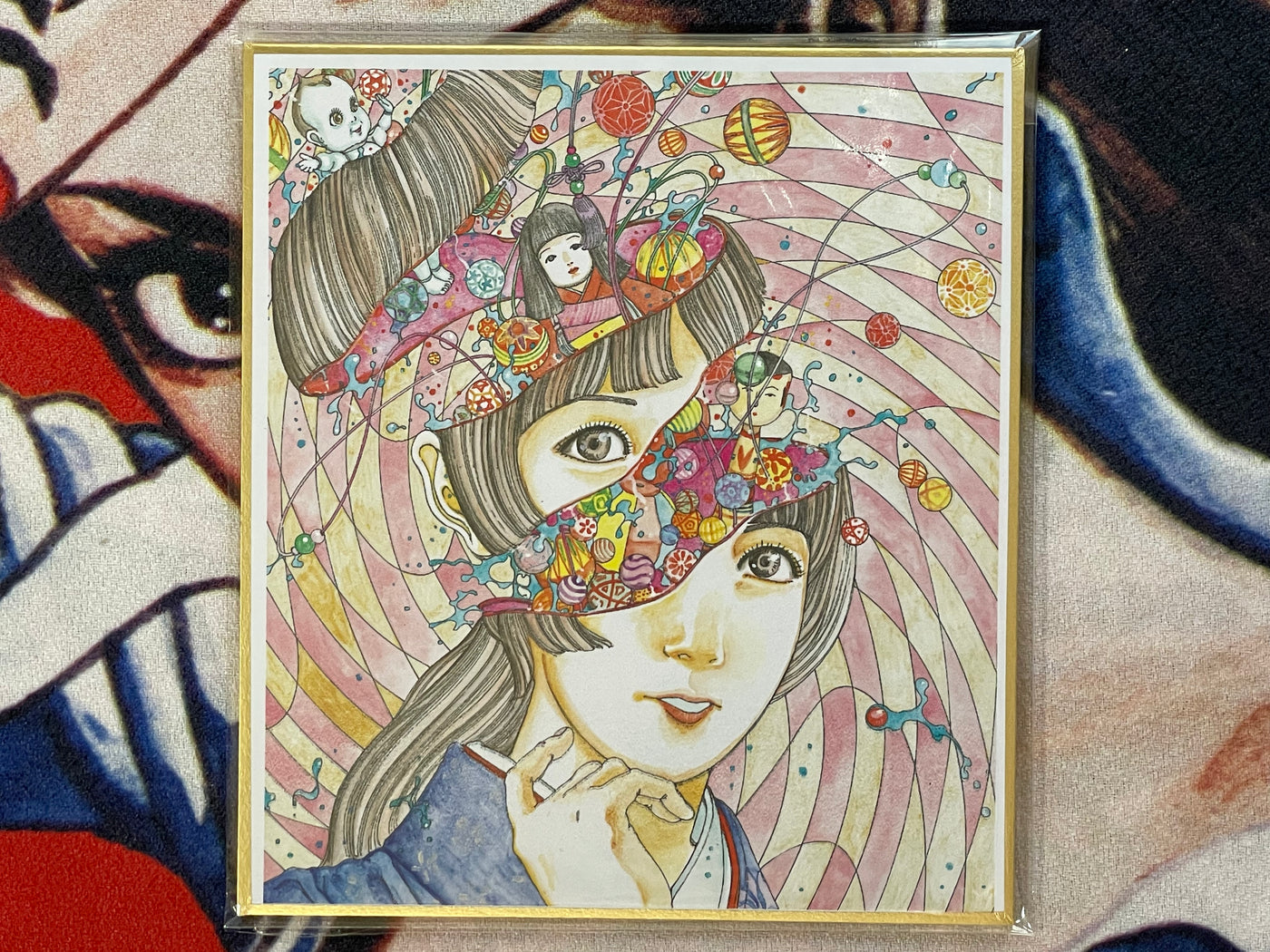 The Sweet n' Cute Life - Shintaro Kago Printed Mini Shikishi Art Board (2024)