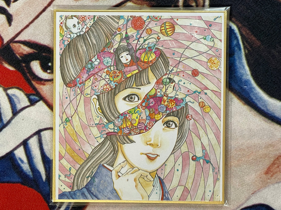 The Sweet n' Cute Life - Shintaro Kago Printed Mini Shikishi Art Board (2024)