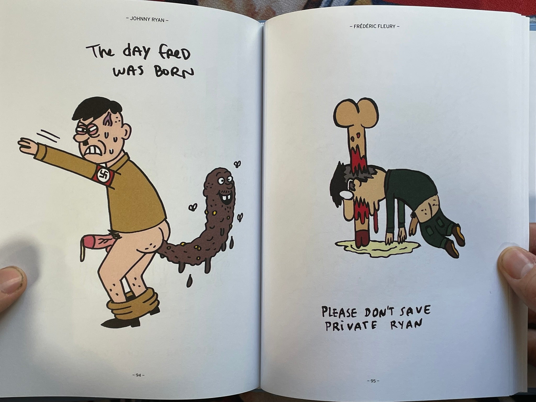 War + Penis by Johnny Ryan, Frédéric Fleury (2022)