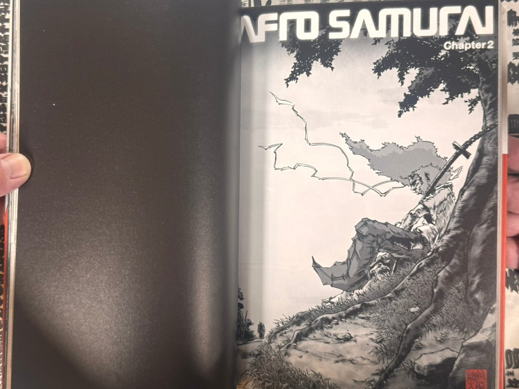 SIGNED Afro Samurai by Takashi Okazaki (2009)-thumbmail-8