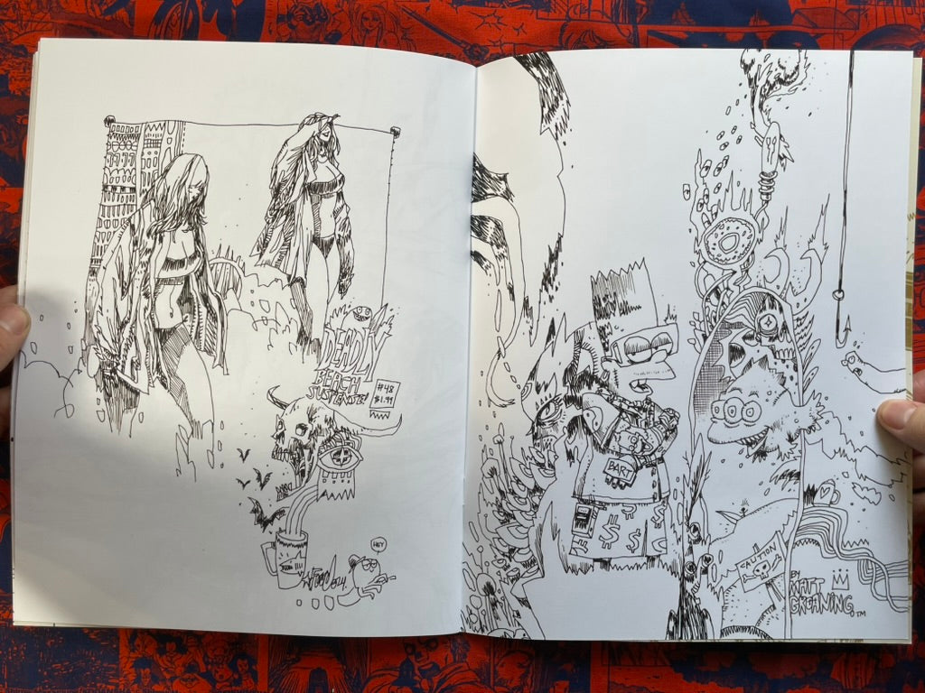 Jim Mahfood The Ballpoint Slayer Vol. 2 X Japan Book Hunter 3/3 Limited (2025)