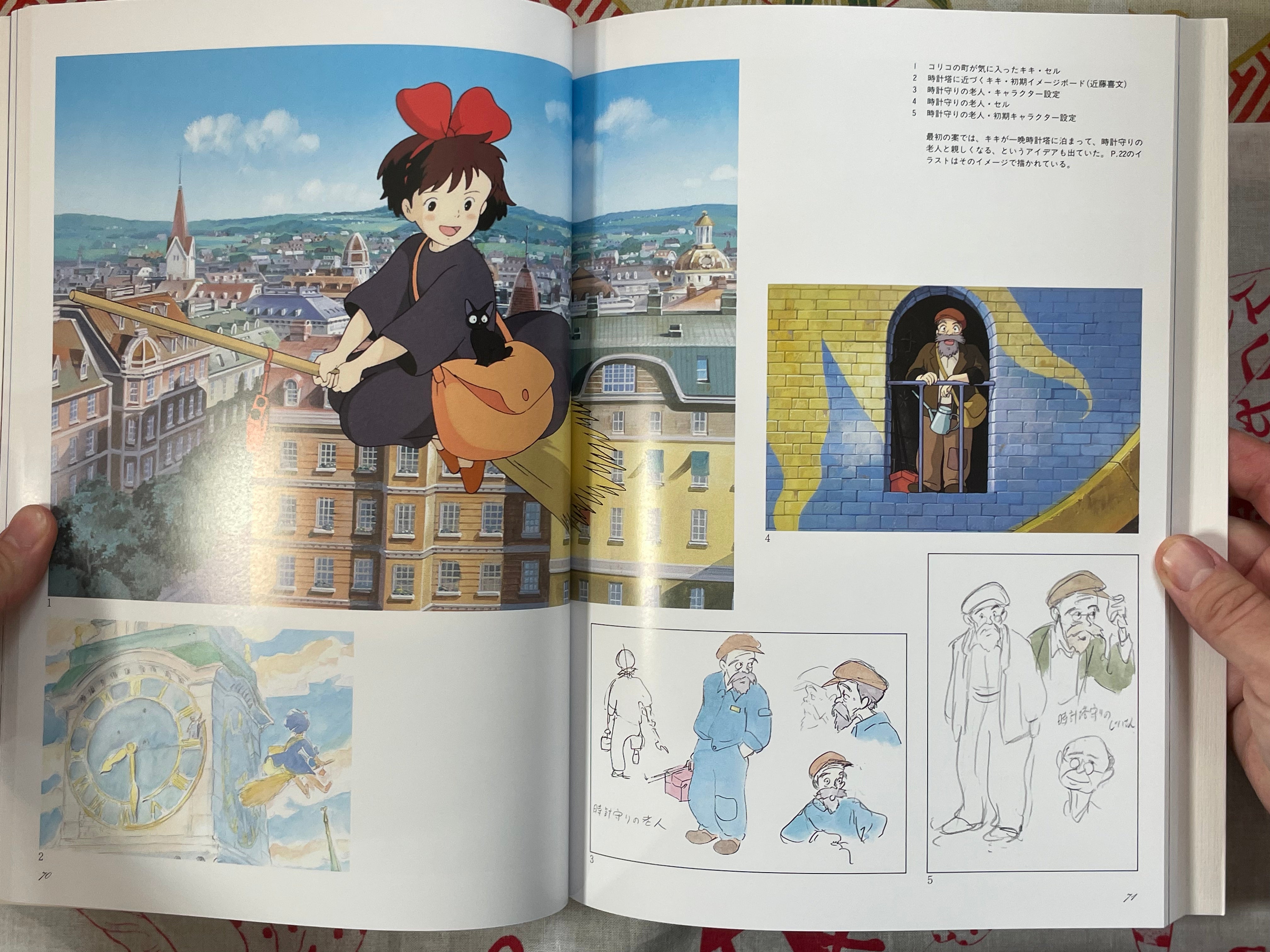 The Art of Kiki's Delivery Service by Hayao Miyazaki