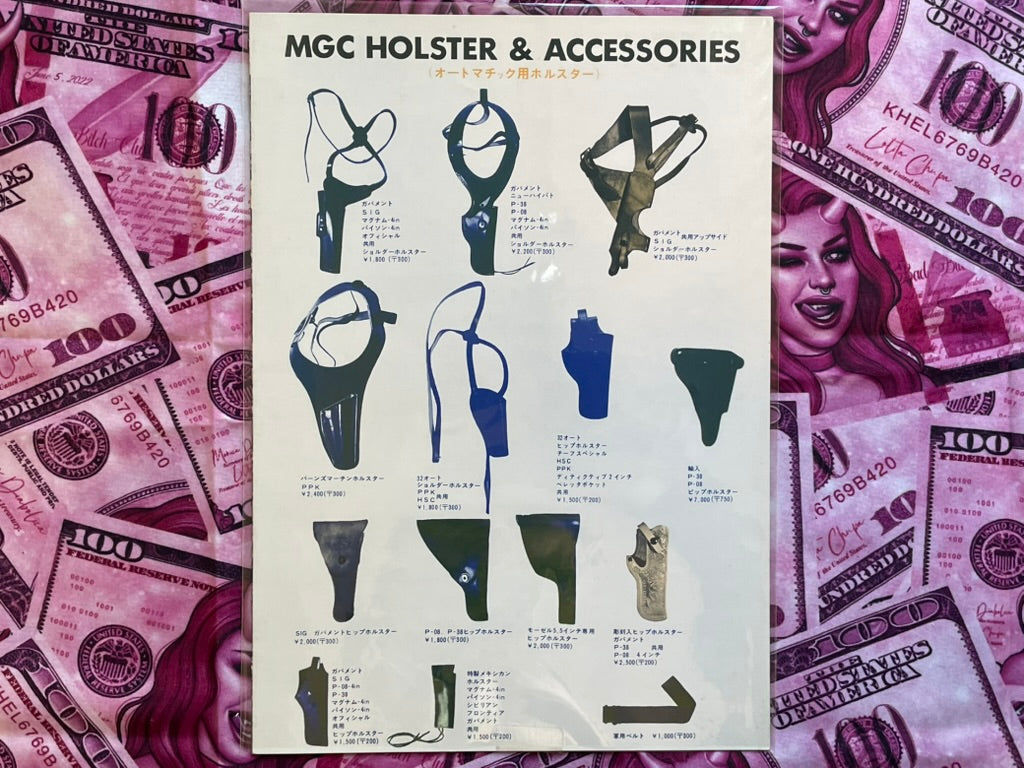 Military Auto Pistol Model Gun Advertisement Posters