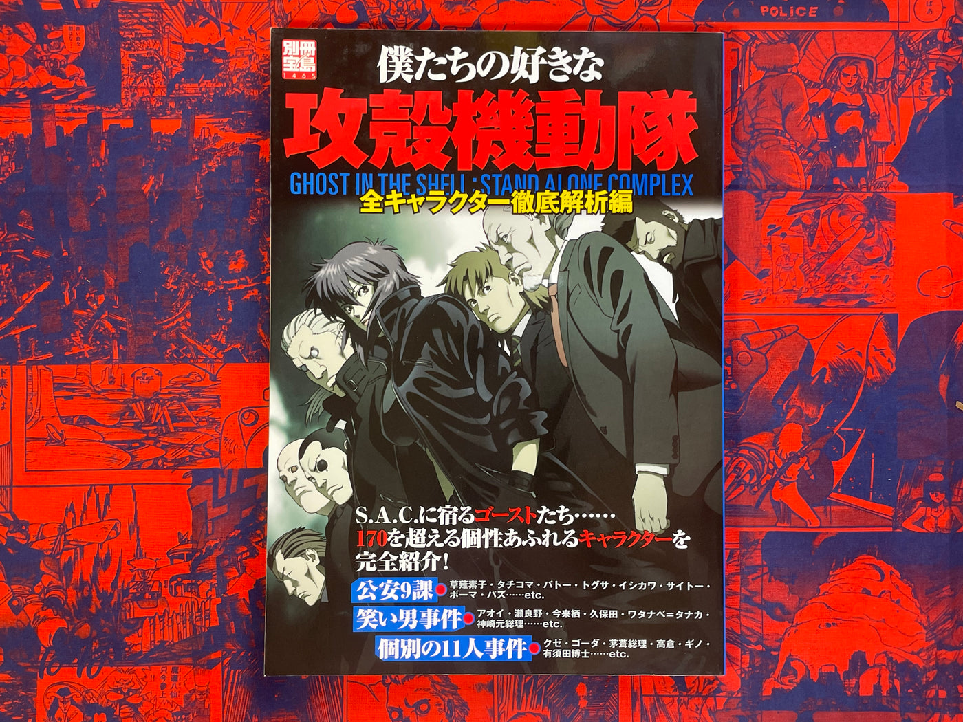 Our Favorite Ghost in the Shell: All Character Analysis Chapter by Takarajima Publishing (2007)