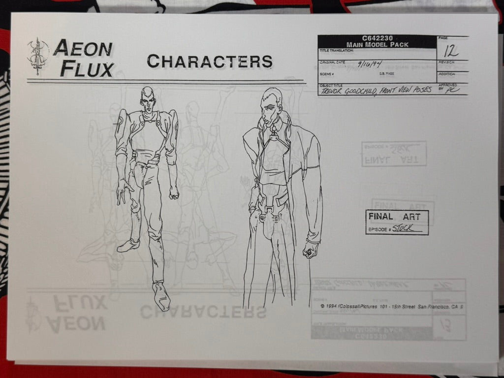 Aeon Flux Settei Animation Guides by Peter Chung (1991)-thumbmail-12