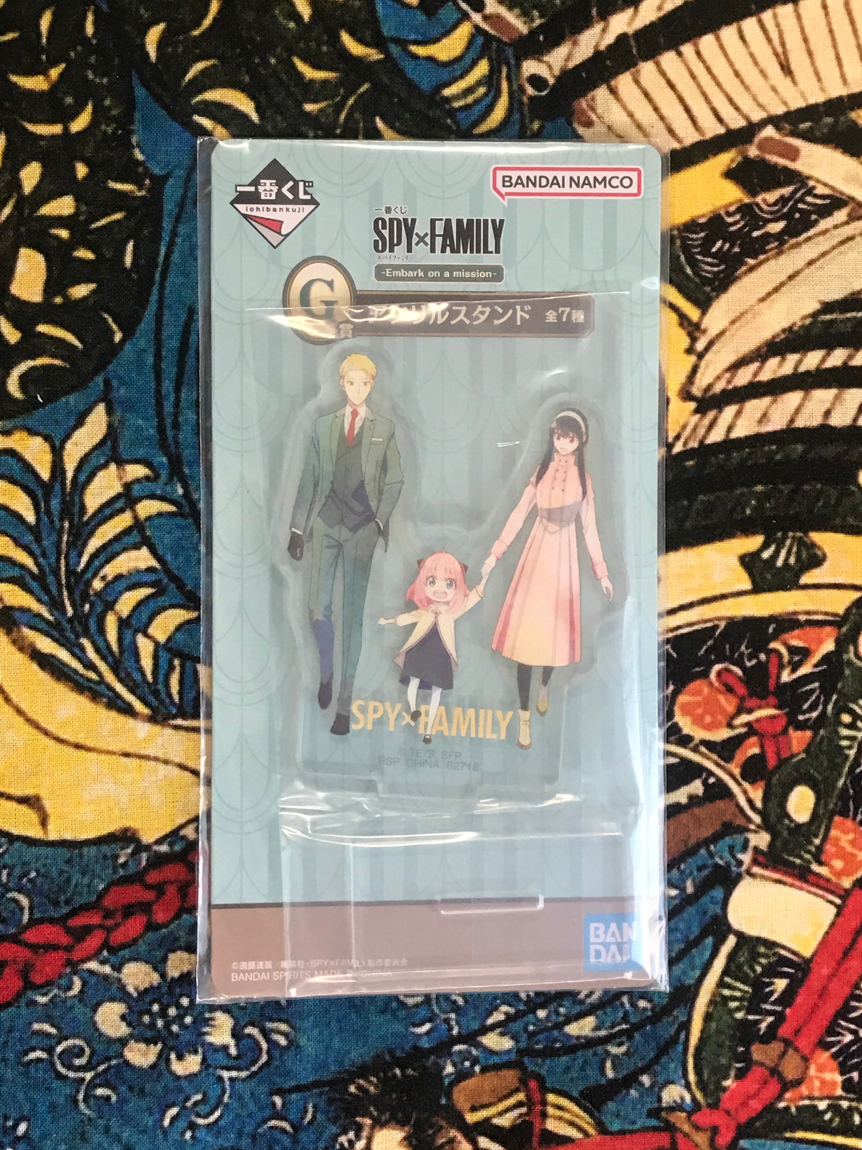 Spy Family Ichiban-kuji LAWSON - G Family Acrylic Stand