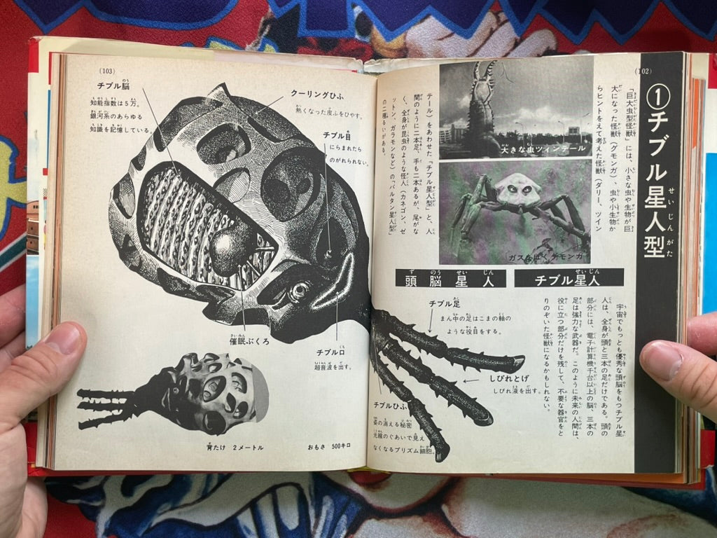 Introduction to Kaiju Dissection by Tsuburaya Pro (1986 or 1979 Edition)