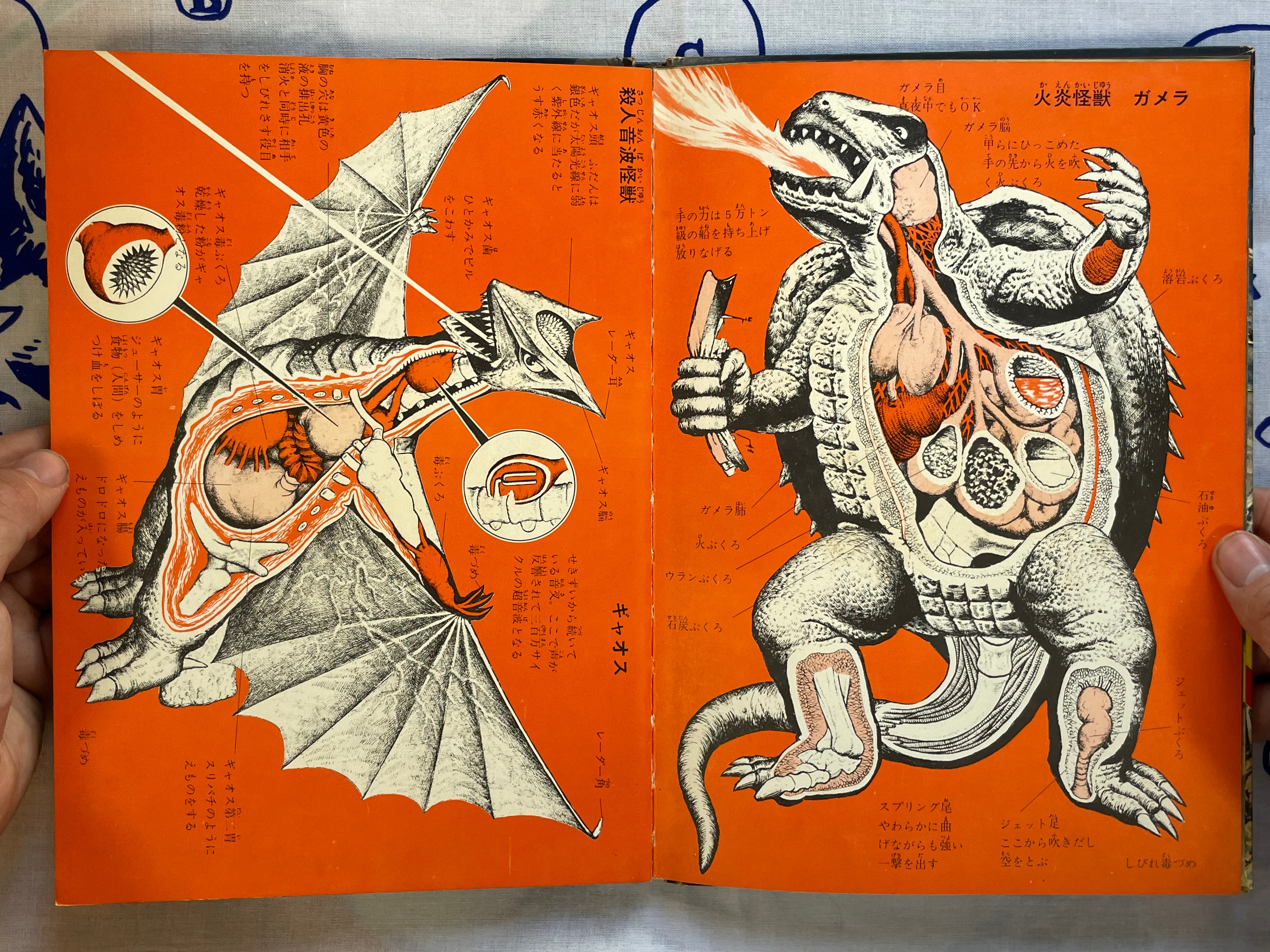 Kaiju Face-Off Big Pictorial: Gamera Special Edition - Hardcover by Asahi Sonorama (1971)