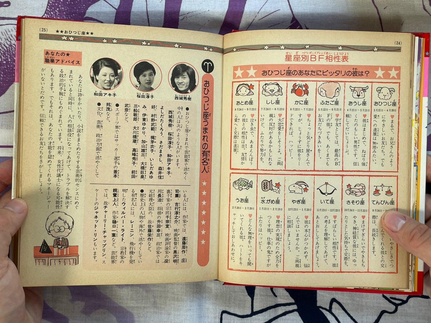 Mini Lady Encyclopedia: Happiness Star Fortune Telling #39 by Shogakukan (1979)
