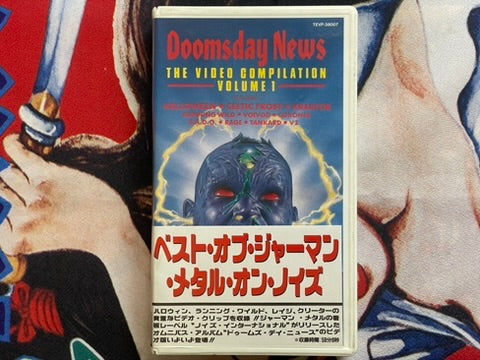 VHS - Doomsday News: The Video Compilation Volume 1 by Helloween, Celtic Frost and other German Metal Bands