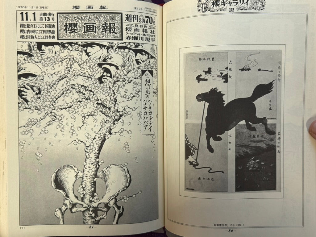 Sakura Pictorial Forever Edition (1971) by Genpei Akasegawa
