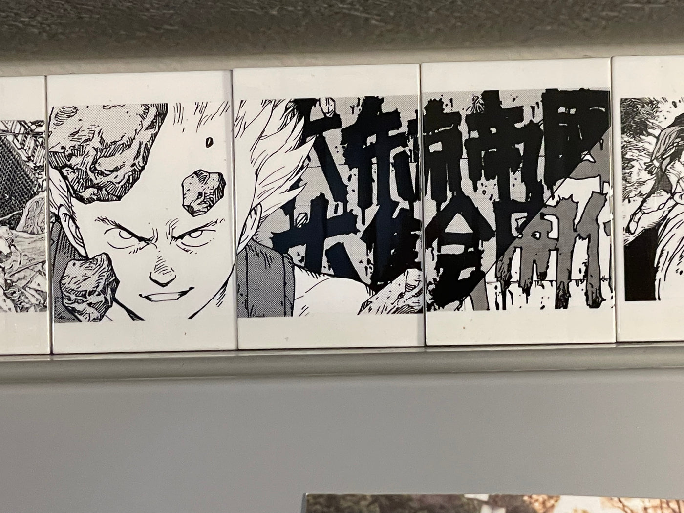 Art of Wall Plastic Display Gatcha Tetsuya