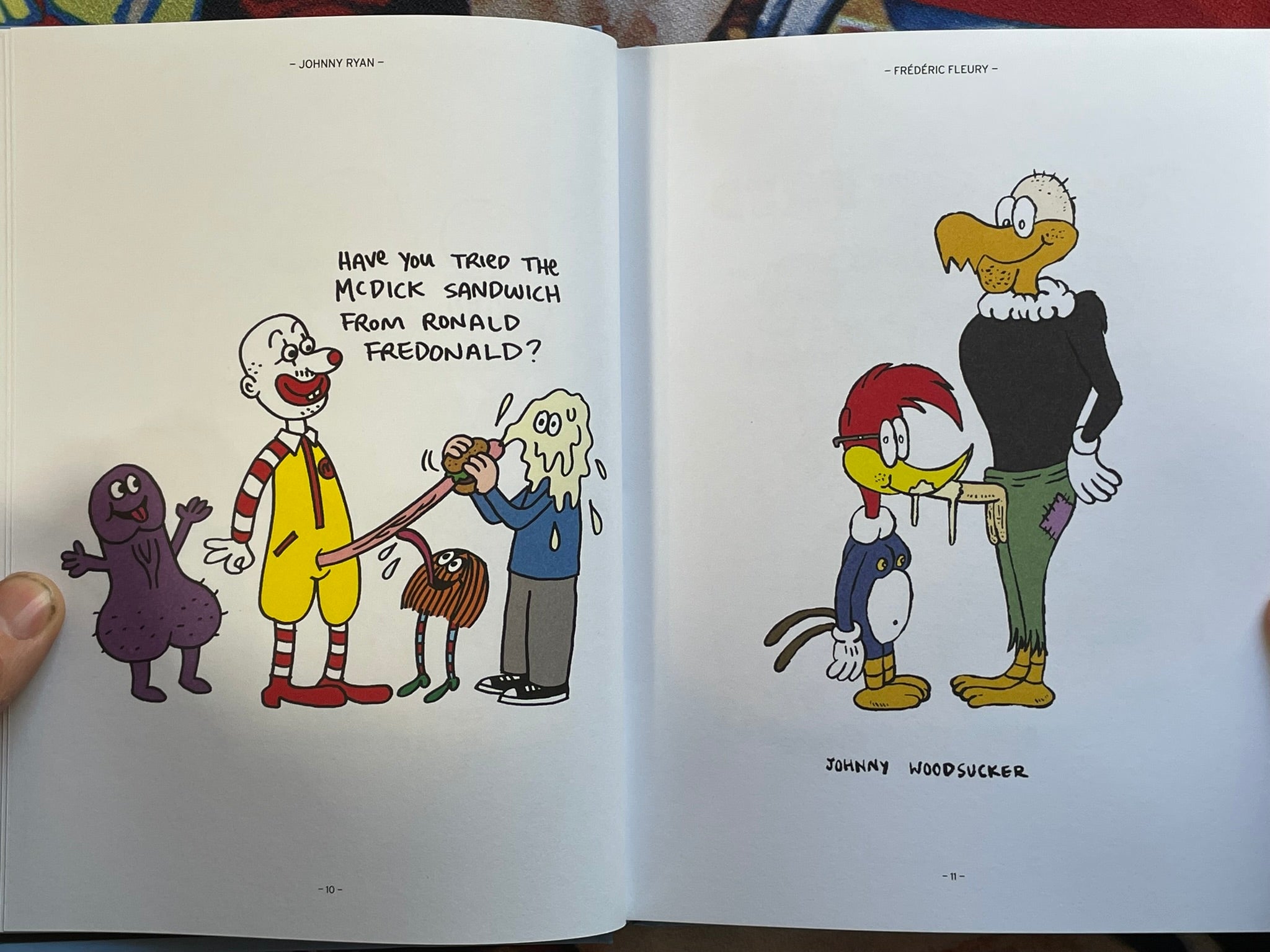 War + Penis by Johnny Ryan, Frédéric Fleury (2022)