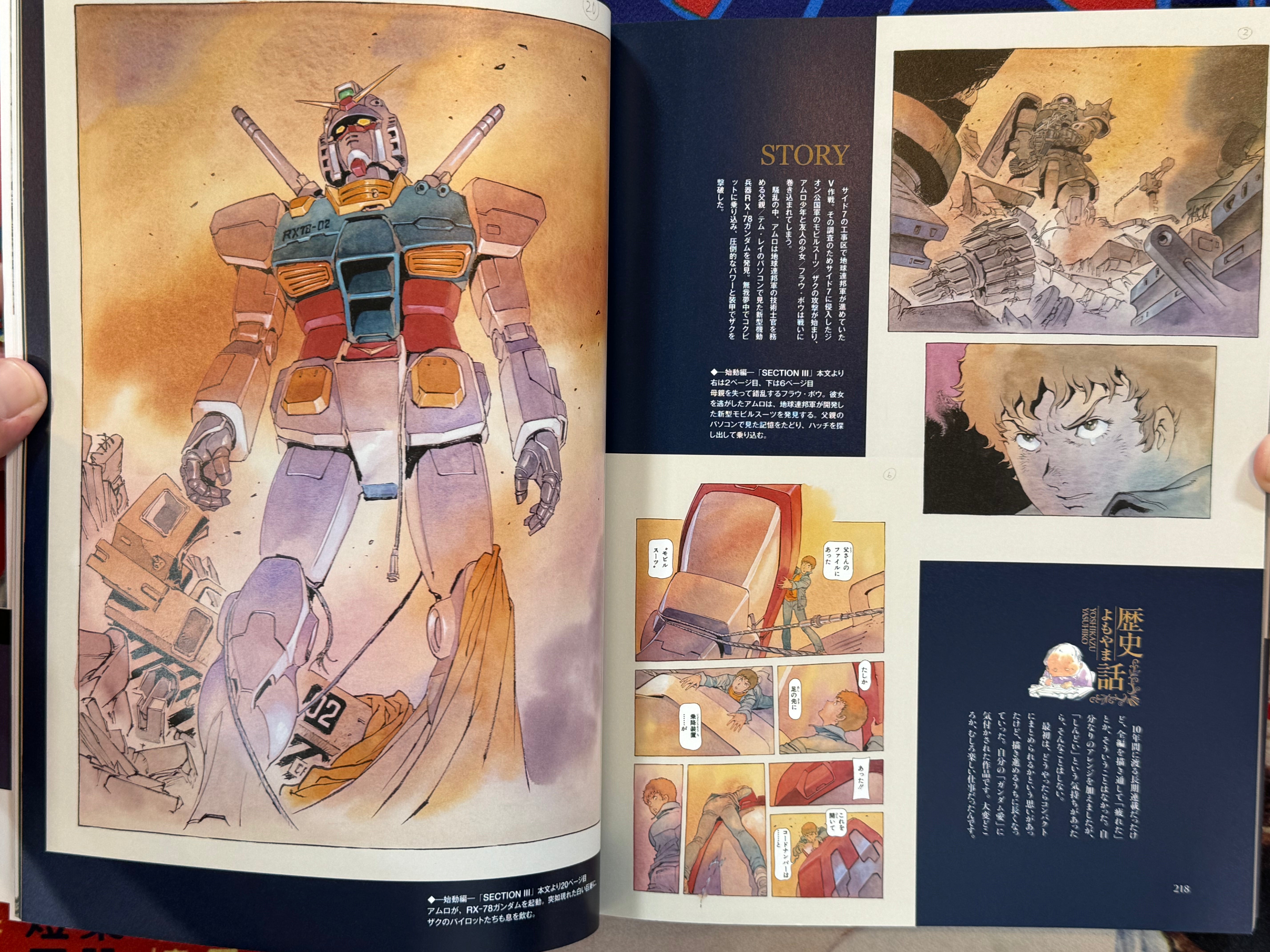 Yoshikazu Yasuhiko History Pictoral