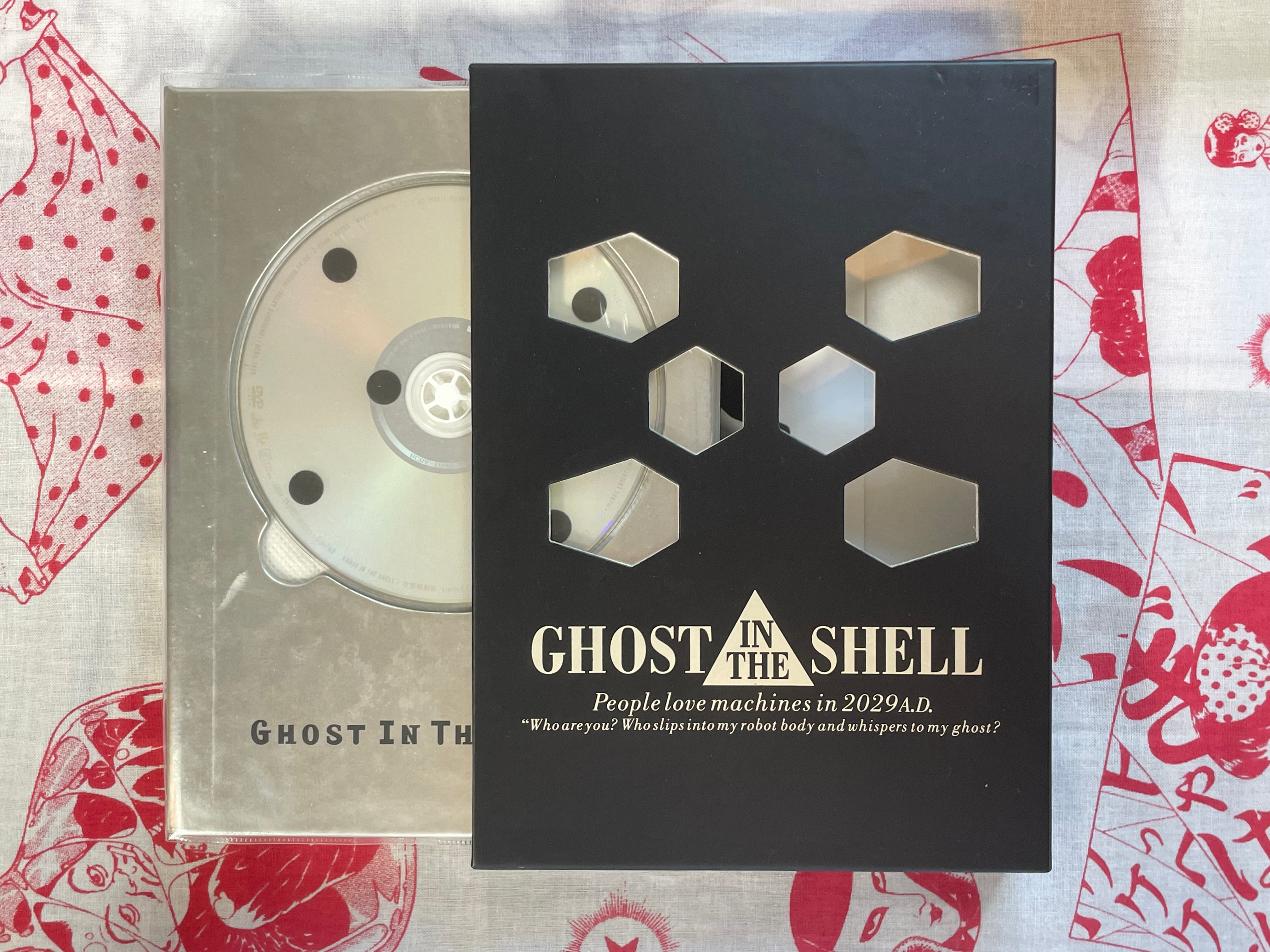 Ghost in the Shell Limited Edition DVD w/ Storyboards Book by Shirow Masamune (2004)