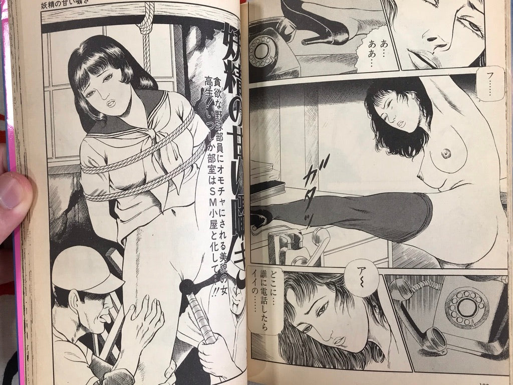 Attacked Black Hair by Seimon Yoshida (1987)