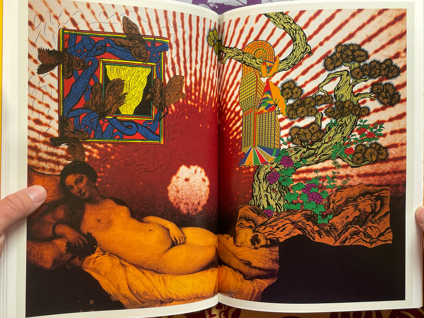 Blessing of the Forest by Keiichi Tanaami (1991)