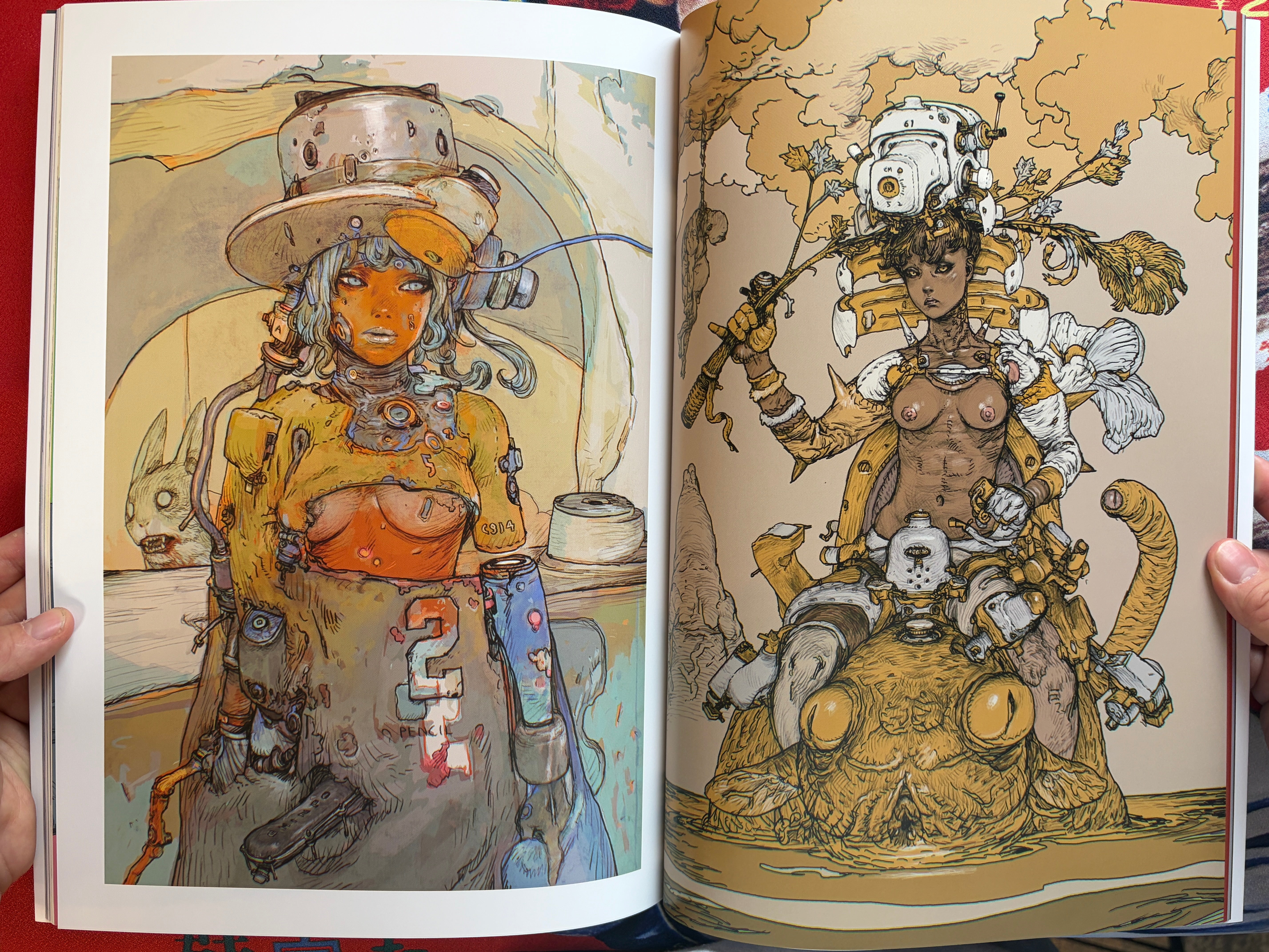 Ex Machina Galactia by Hajime Sorayama, Rockin' Jelly Bean, Katsuya Terada & Shirow Masamune (2026)