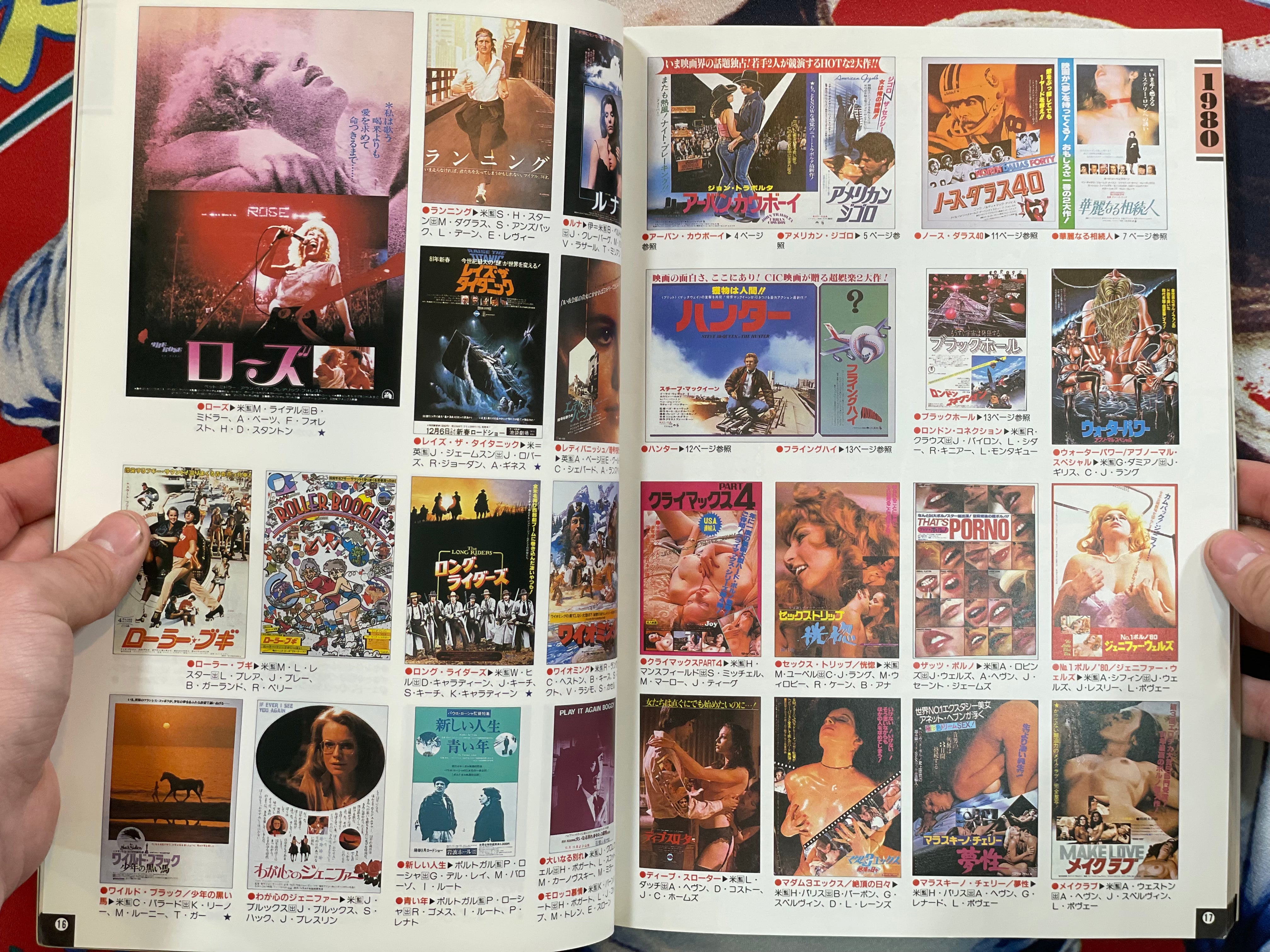 20th Century Foreign Movie Pamphlet Collection by Screen (1980-1989)