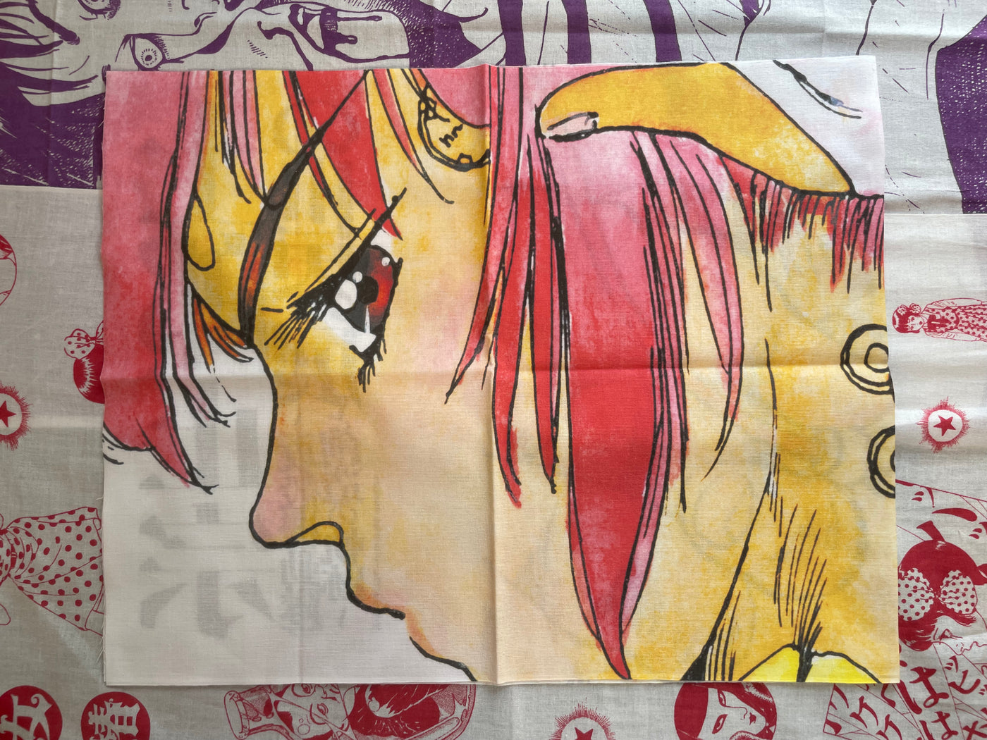 Shirow Masamune Exhibition Ghost in the Shell A Tenugui/Decorative Tapestry