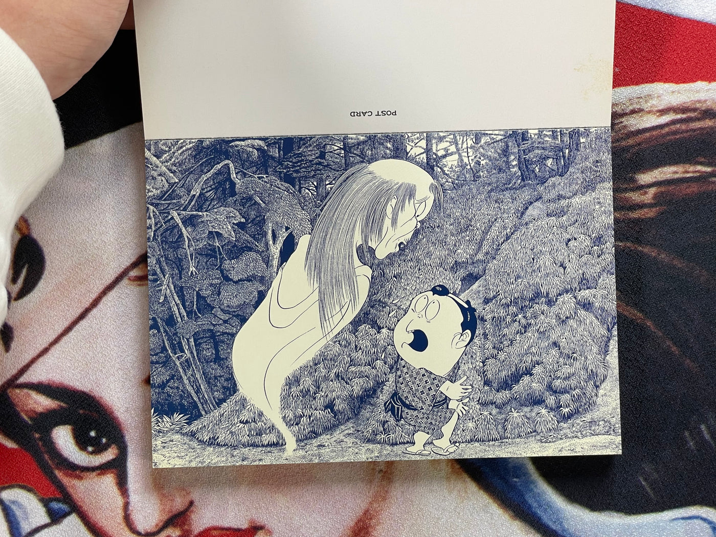 Postcard Book: Natsuhiko Kyogoku Selection of Famous Yokai Pictures by Mizuki Shigeru (2004)