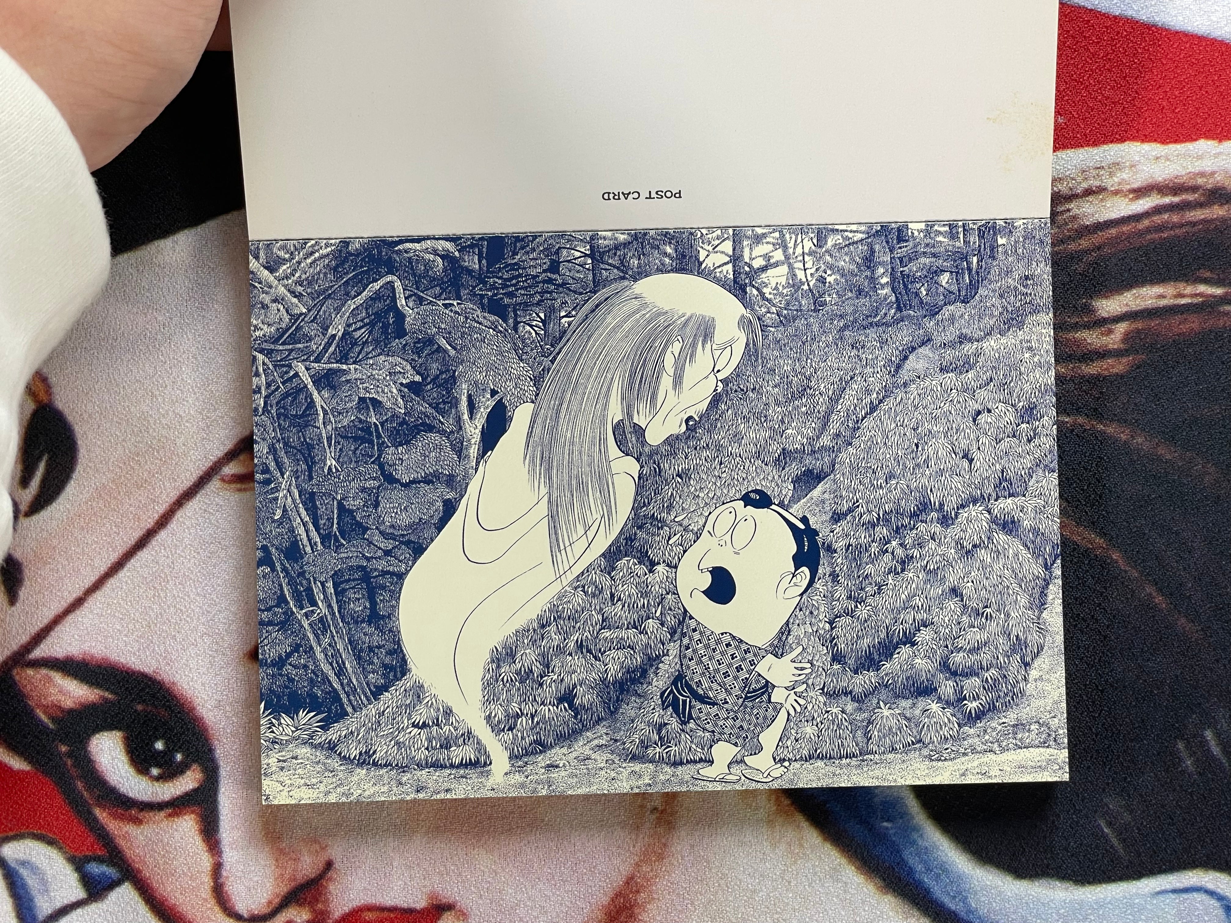 Postcard Book: Natsuhiko Kyogoku Selection of Famous Yokai Pictures by Mizuki Shigeru (2004)