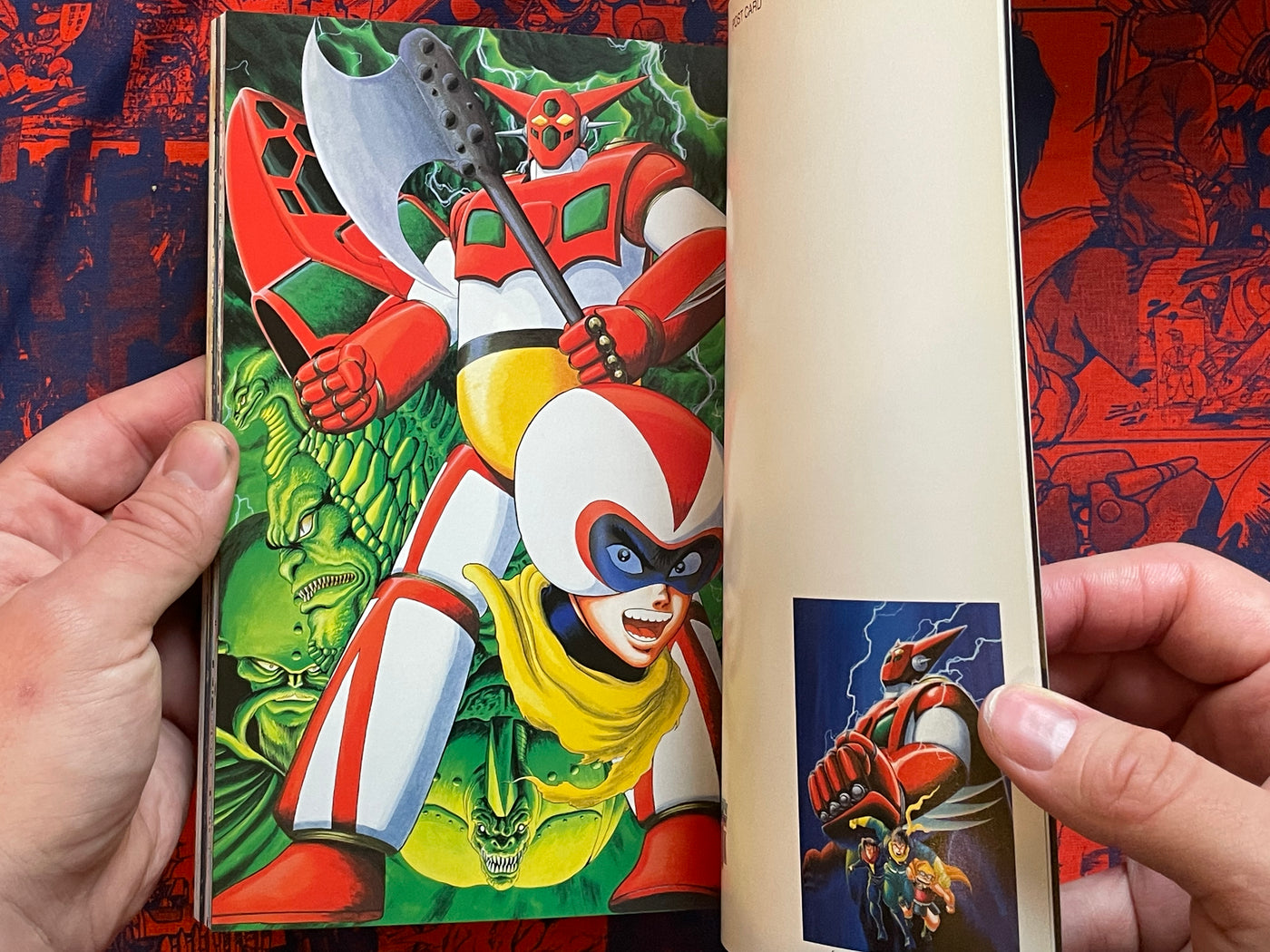 Getter Robo Generation: Character's Art Collection 1 - Slipcover by Ishikawa Ken (1999)