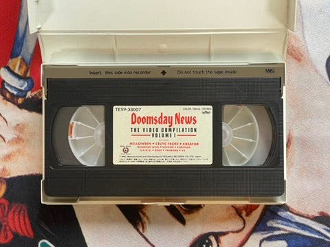 VHS - Doomsday News: The Video Compilation Volume 1 by Helloween, Celtic Frost and other German Metal Bands
