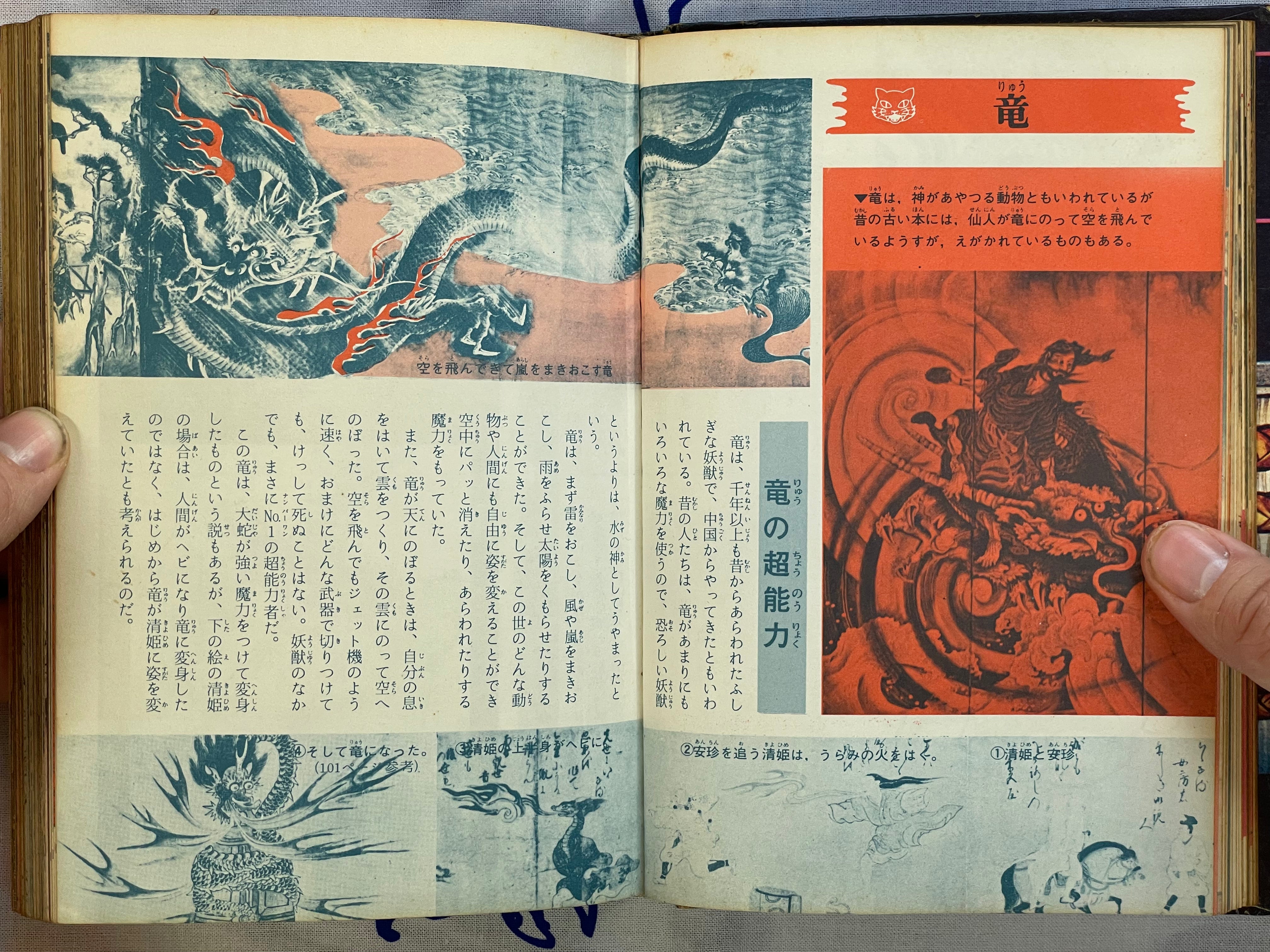 Japan Yokai Pictorial - Hardcover by Sato Arifumi (1972)
