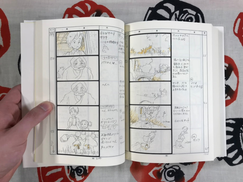 My Neighbor Totoro Storyboards by Ghibli / Hayao Miyazaki (2001)