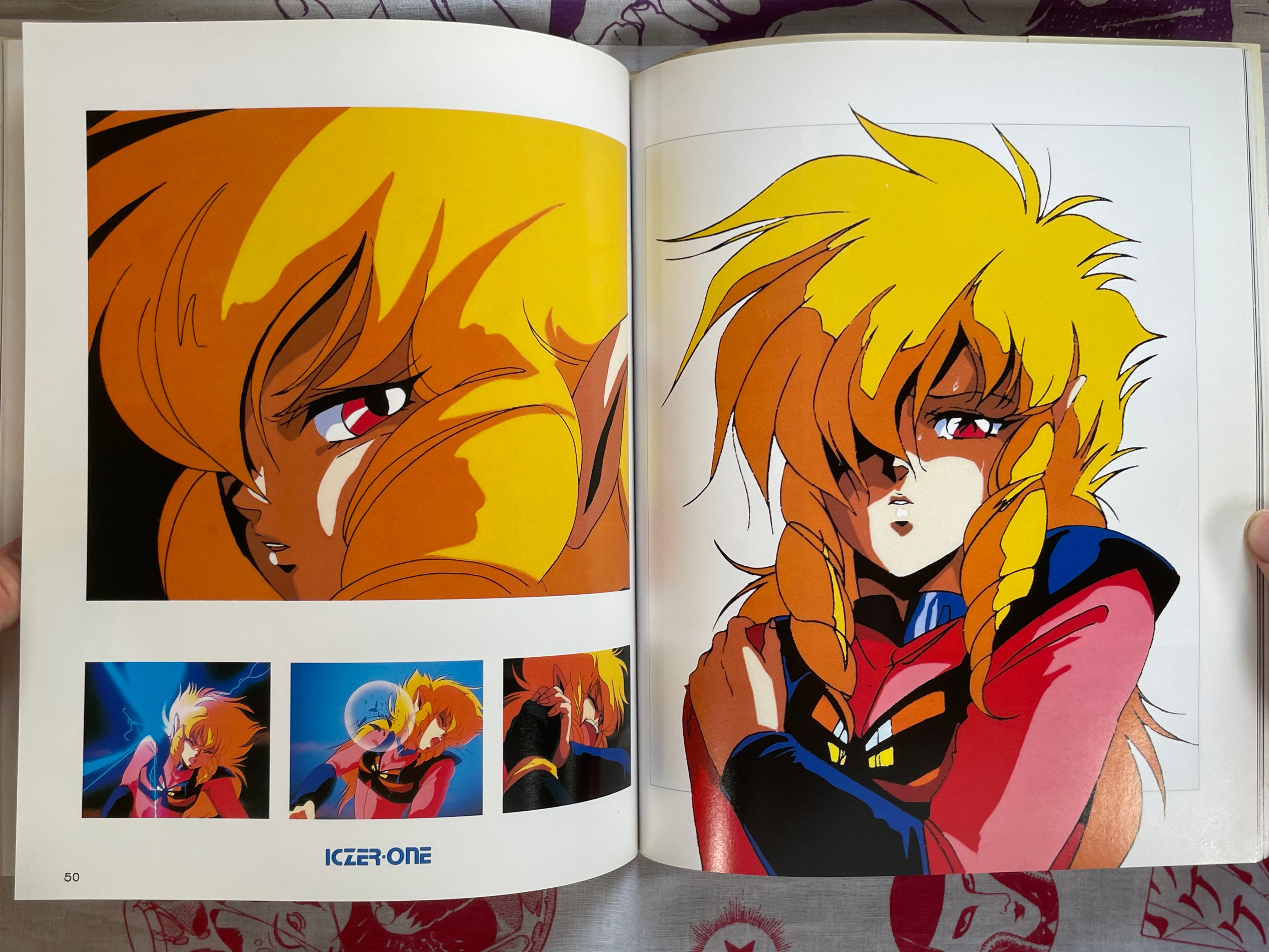 Fight!! Iczer-One Characters' Album by Hirano Toshihiro (1986)