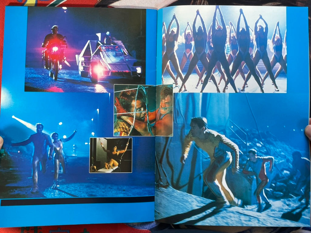The Running Man - Japanese Movie Pamphlet (1987)