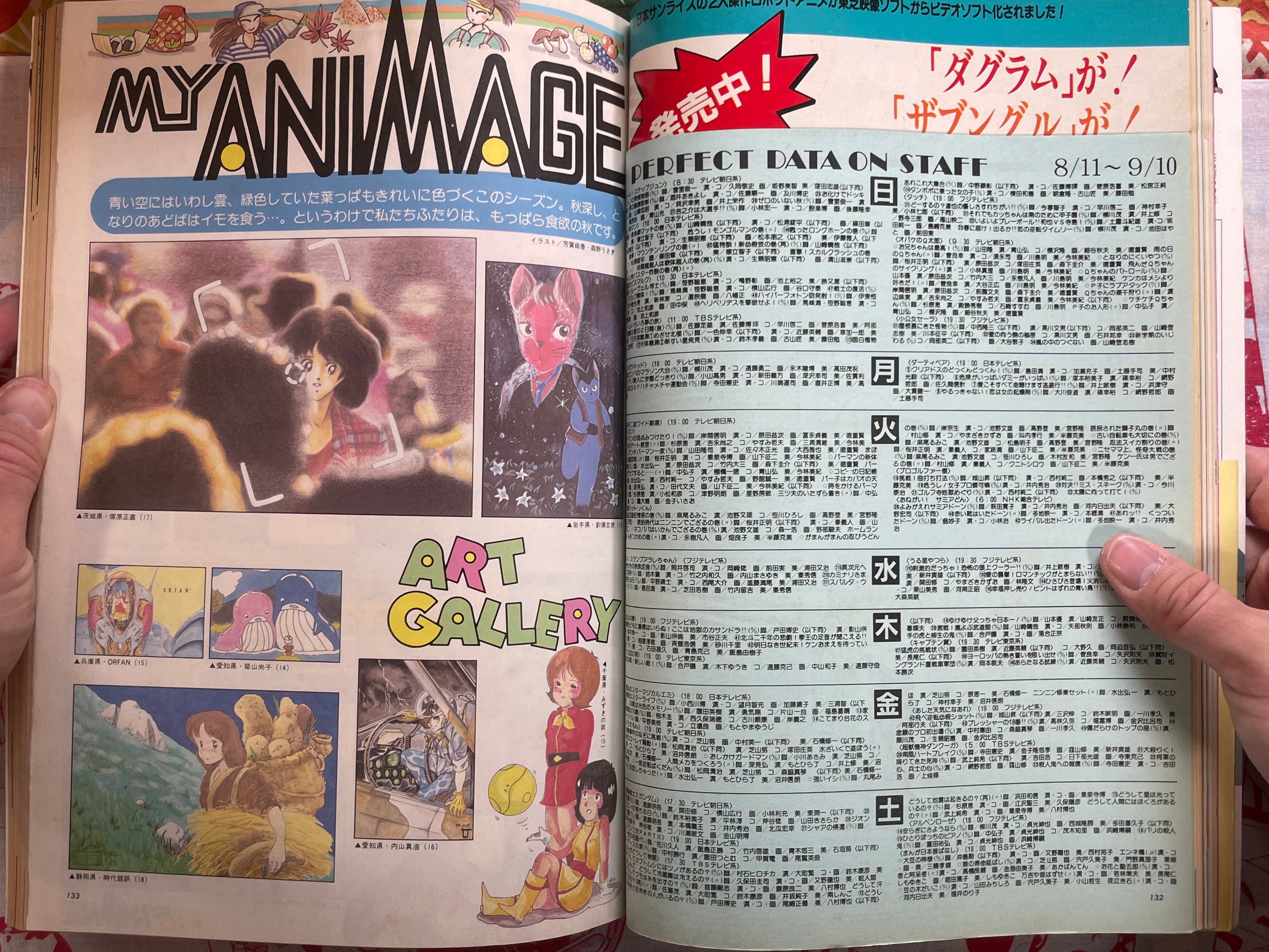 Animage Magazine (11/1985)