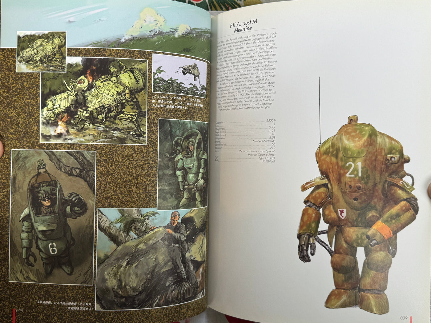 Ma.K. B.D. Maschinen Krieger in Action (2001) by Kow Yokoyama