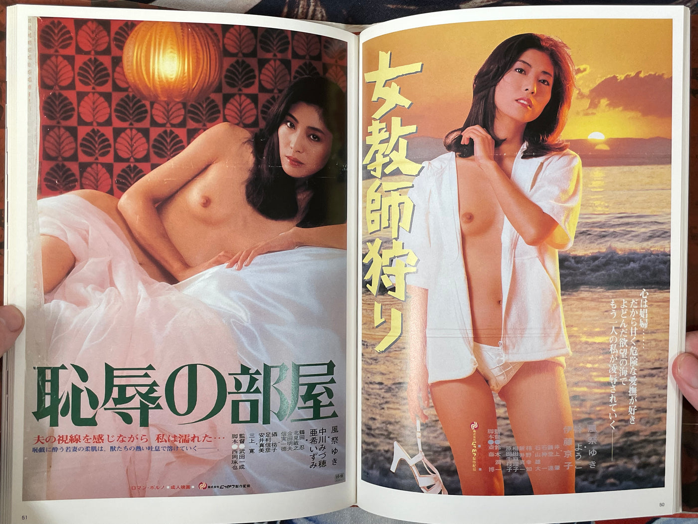 Japanese Film Poster Collection: Nikkatsu Roman Porno Edition - Hardcover (2003)
