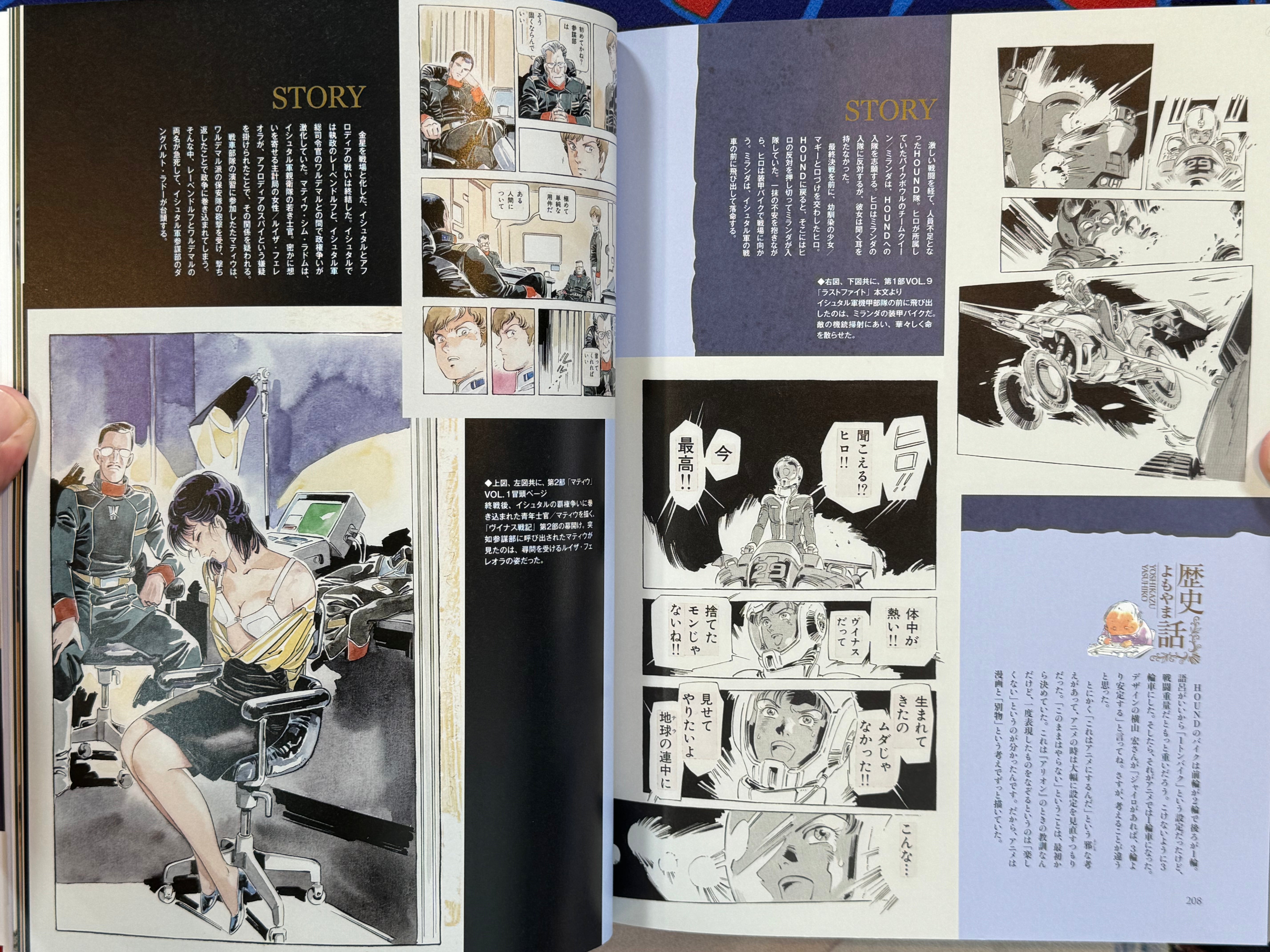 Yoshikazu Yasuhiko History Pictoral