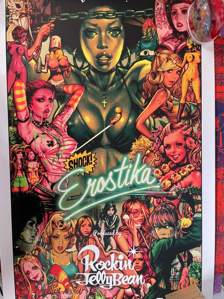 Erostika Rockin' Jelly Bean Poster (B2 Size)