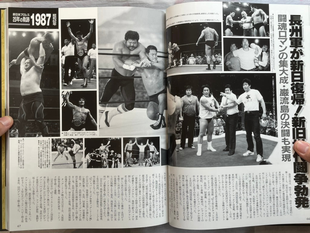 25 Years of New Japan Pro-Wrestling 1972-1996 - Hardcover (1997)