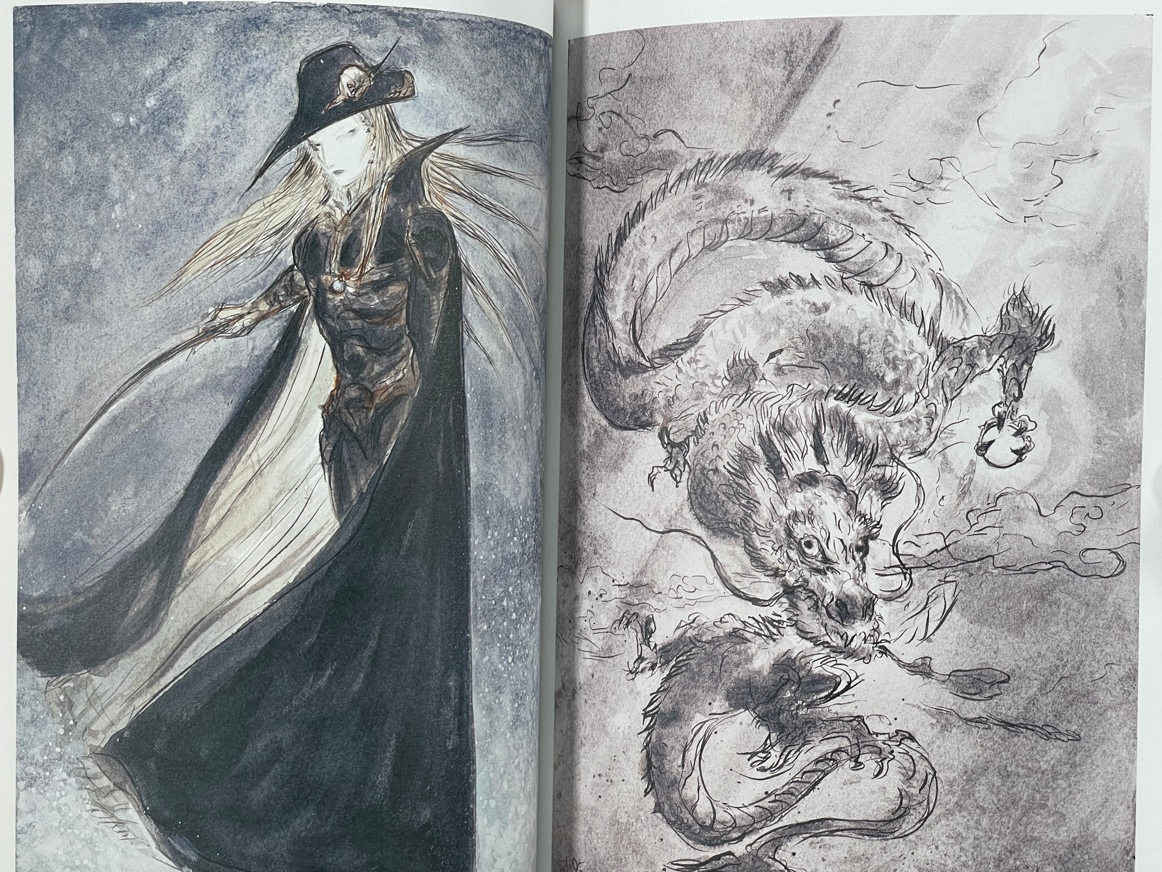 Collected Paintings of Amano's World Exhibition Catalog w Collected Paintings of Amano's World Exhibition Catalog w
