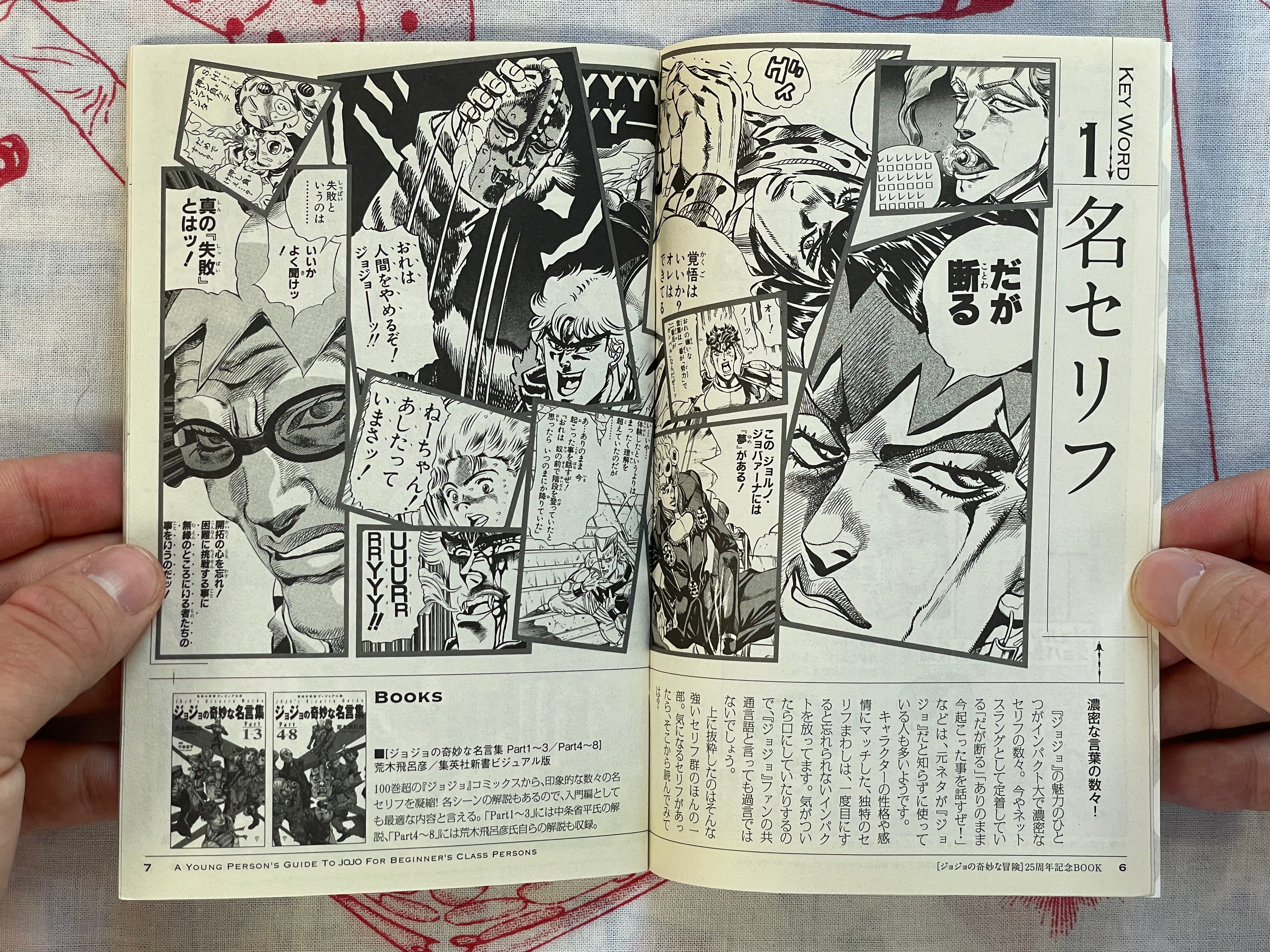 A Young Person's Guide To JoJo for Beginner's Class Persons - JoJolion 3 Bonus Booklet (2012)