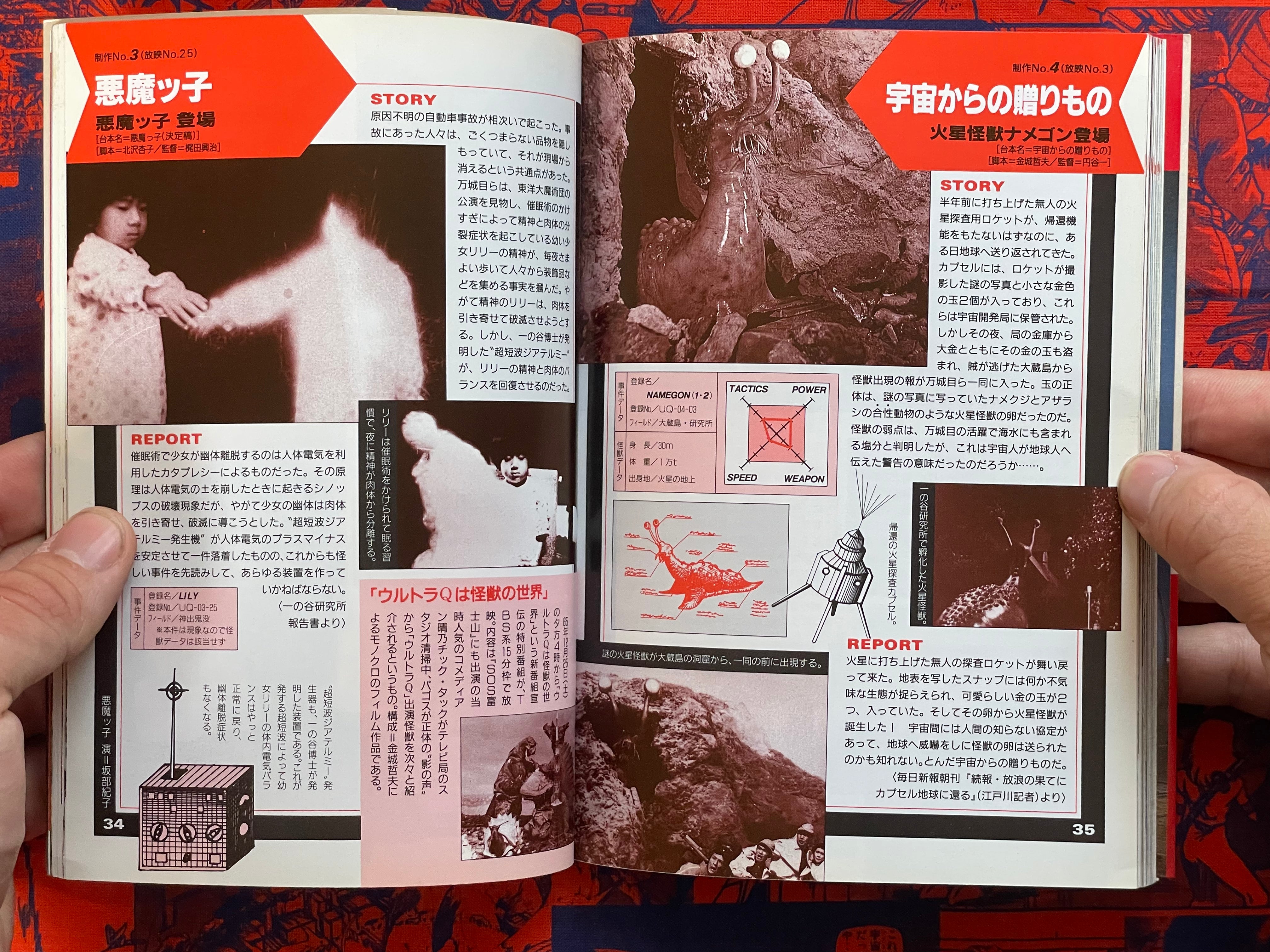 Ultra Q & Ultraman Best Book by Tsuburaya Production (1993)