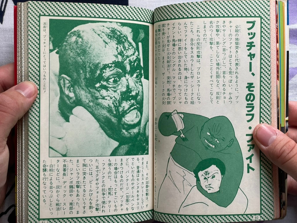 Butcher Heel Wrestler Super Encyclopedia (1981)