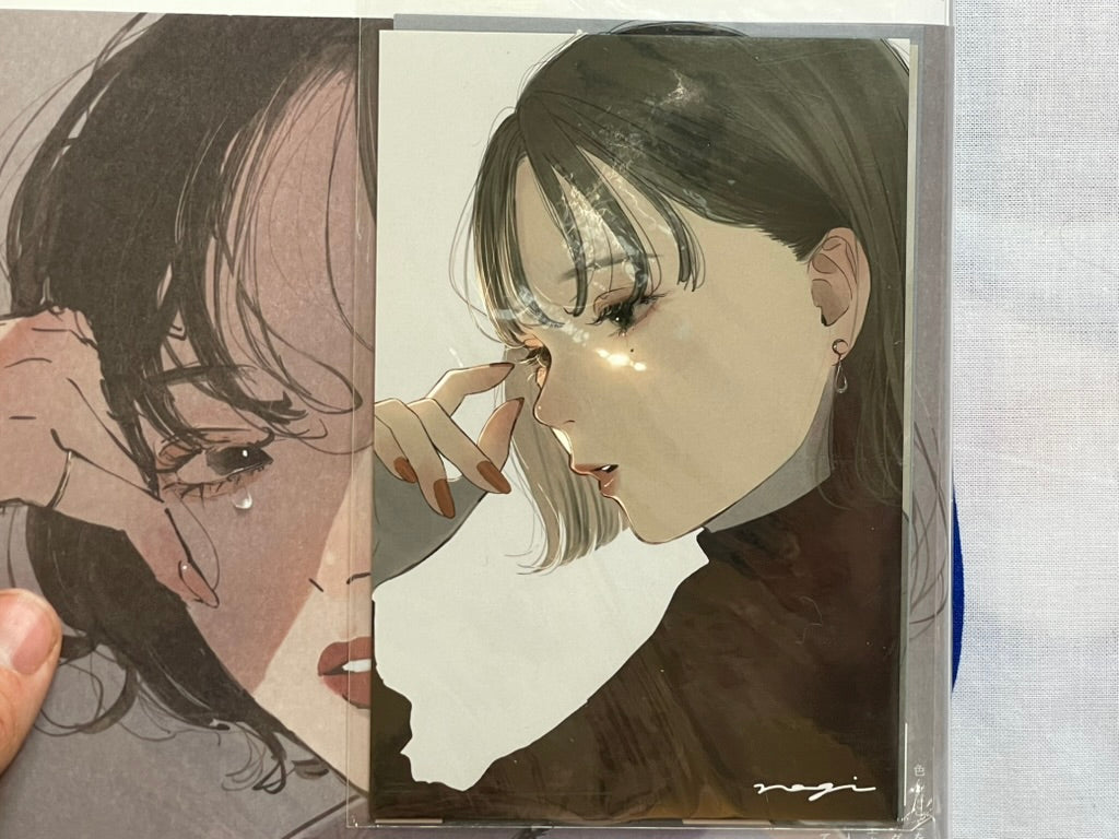 SIGNED Moon and Eyelashes by Nagi (2022)
