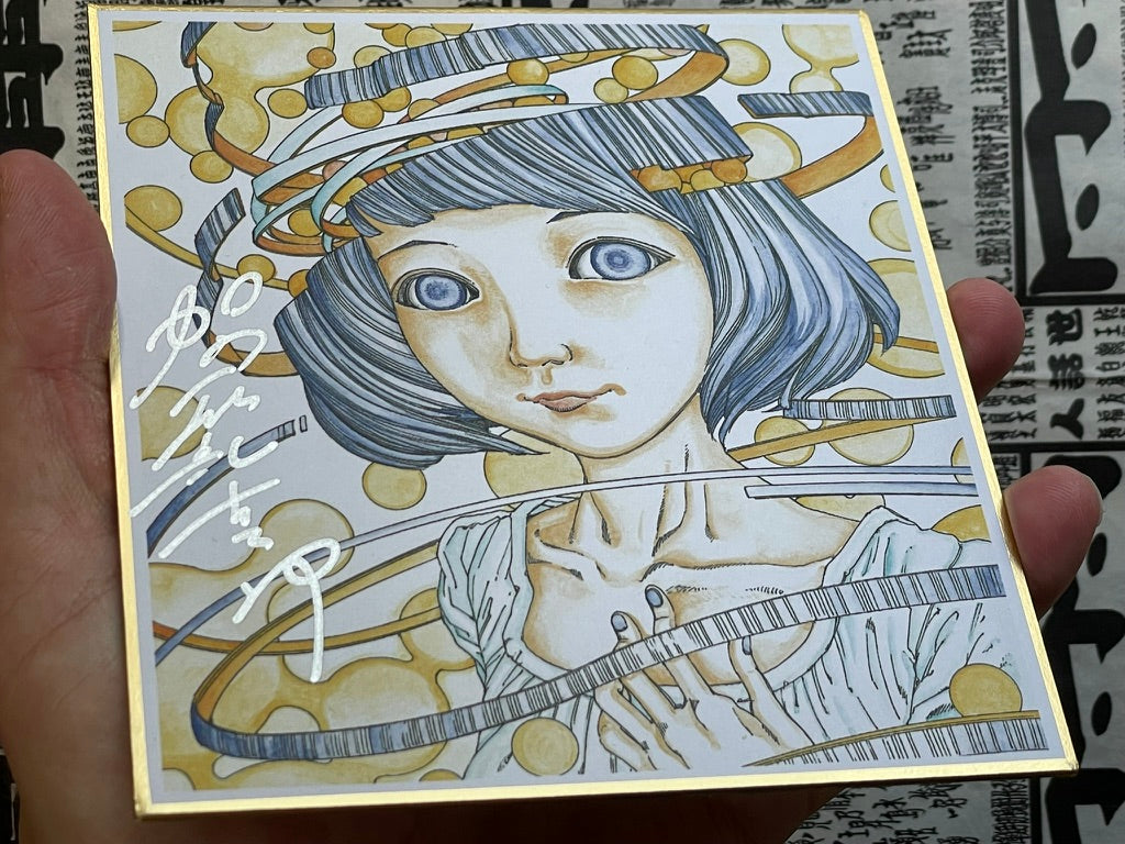 SIGNED Shintaro Kago Mini Shikishi Board-thumbmail-2