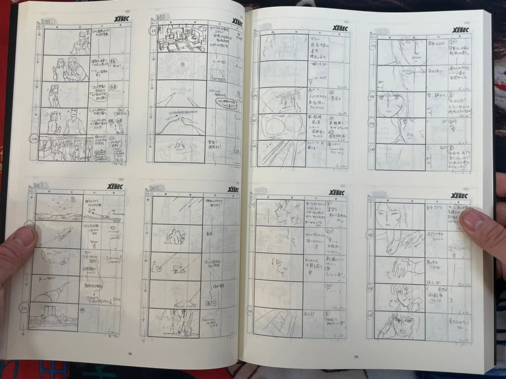Star Blazers 2202 Warriors of Love Storyboard Collection 1 + 2