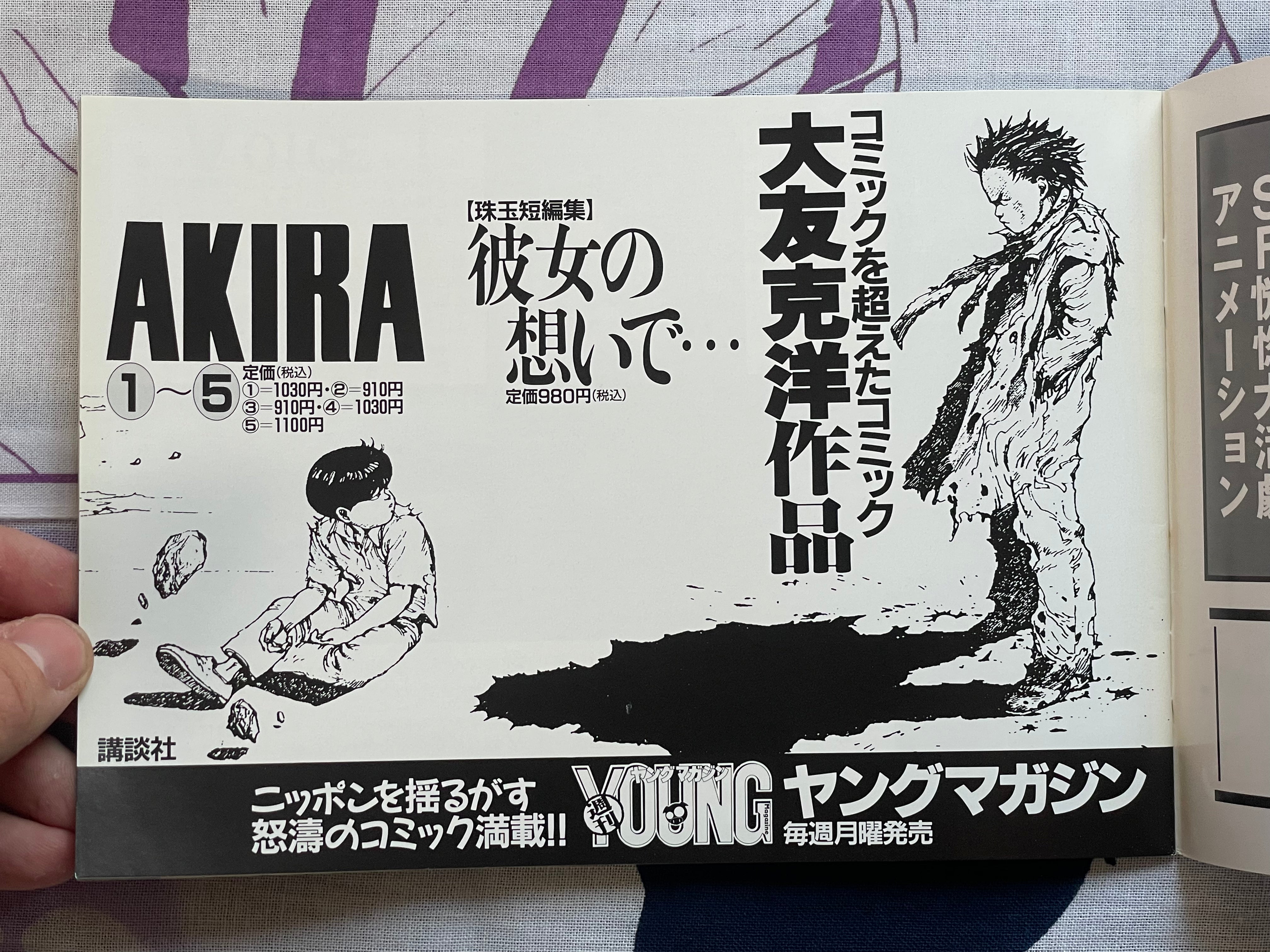 World Apartment Horror Movie Pamphlet by Katsuhiro Otomo