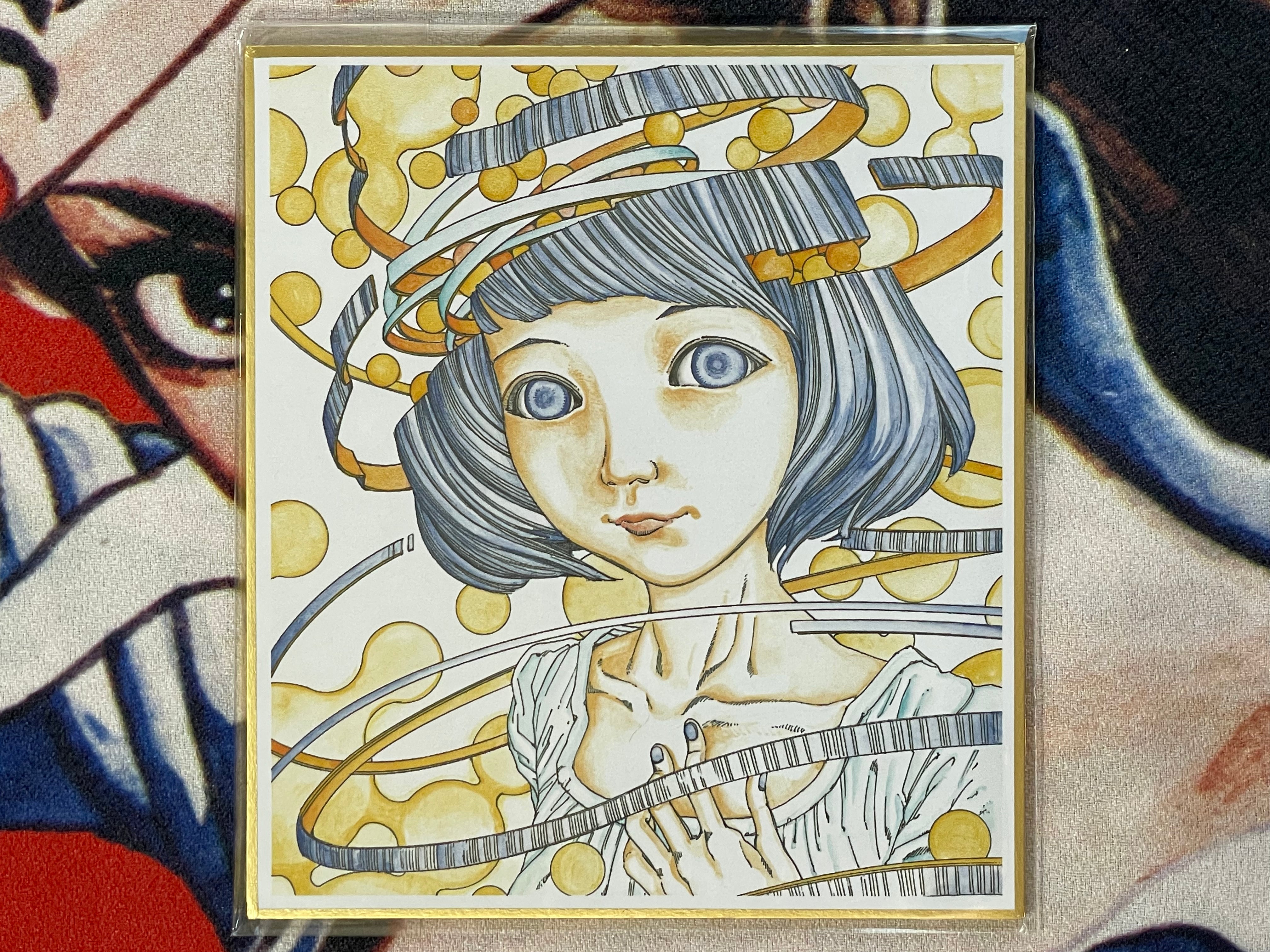Paper Woman - Shintaro Kago Printed Mini Shikishi Art Board (2024)