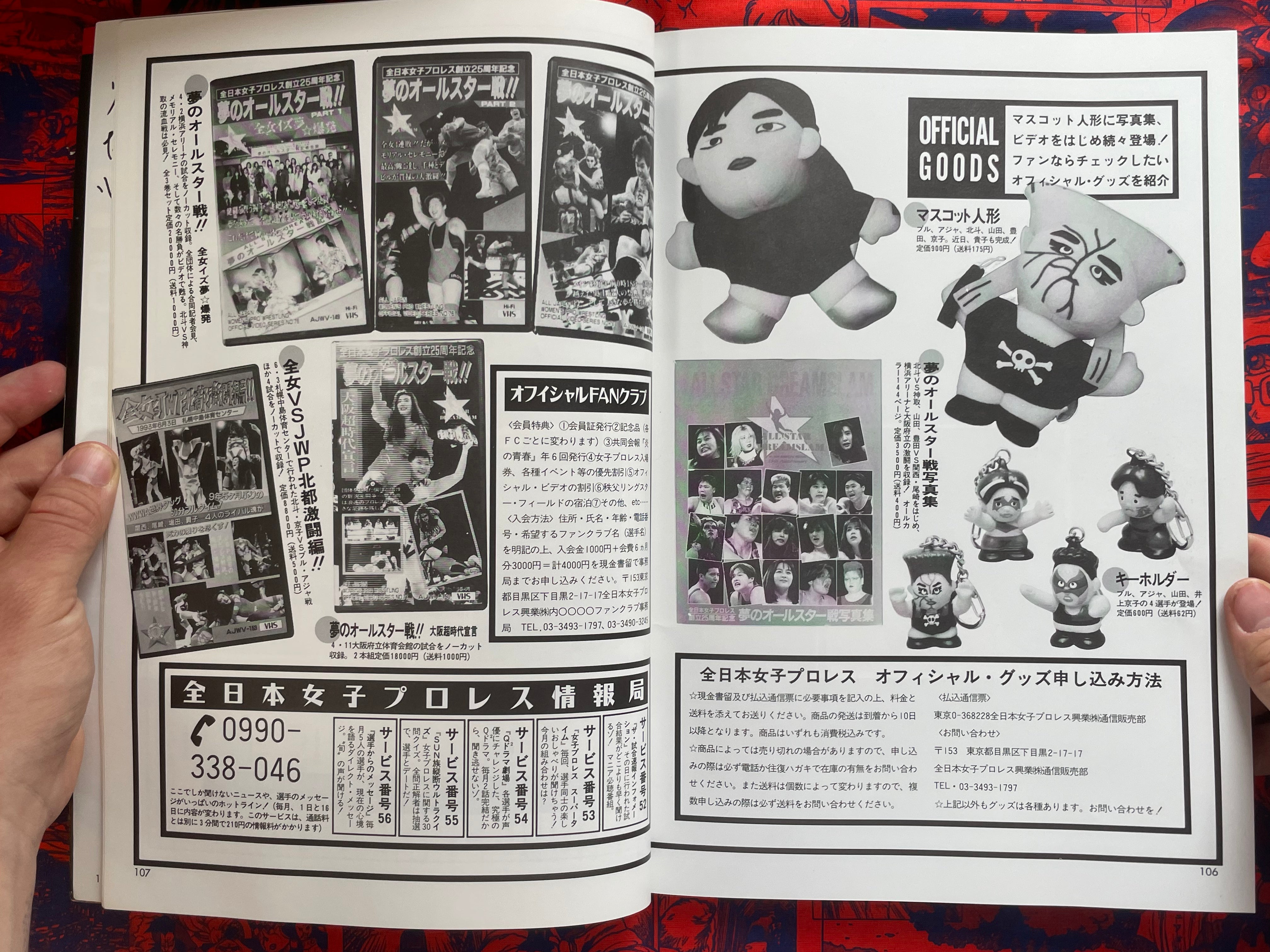 All Japan Women's Pro Wrestling 25th Anniversary Book (1993)