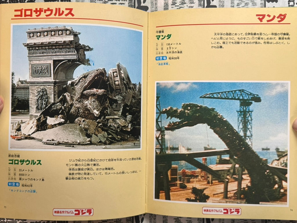 Godzilla - Hardcover by Movie Masterpiece Album (1979)-thumbmail-21
